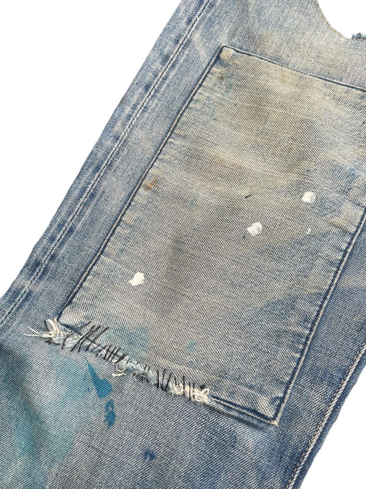 Levi's Vintage 2008 Levis 501XX E Distresed & Rework Size US 33 - 8 Thumbnail