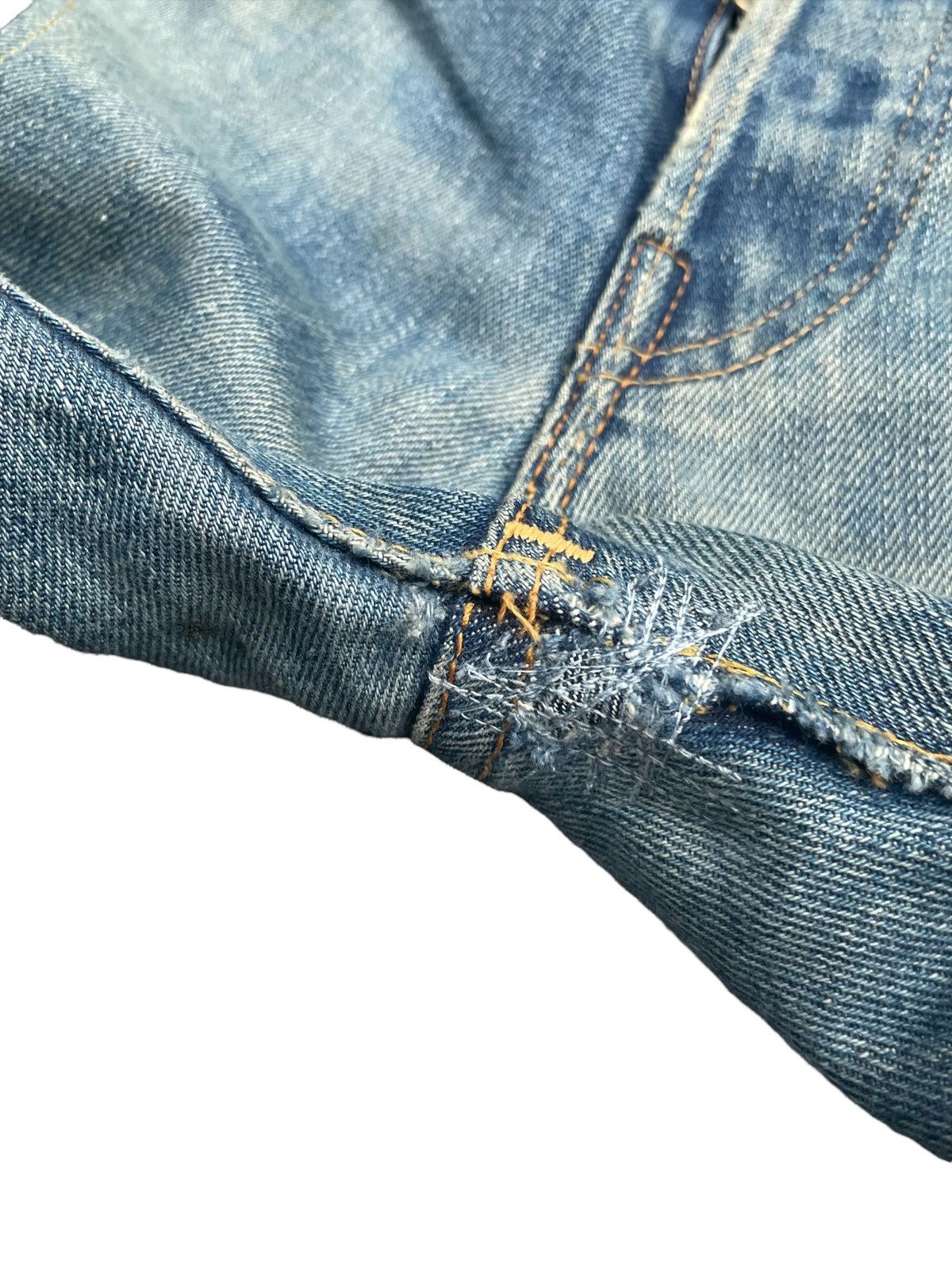 Levi's Vintage 2008 Levis 501XX E Distresed & Rework Size US 33 - 9 Thumbnail