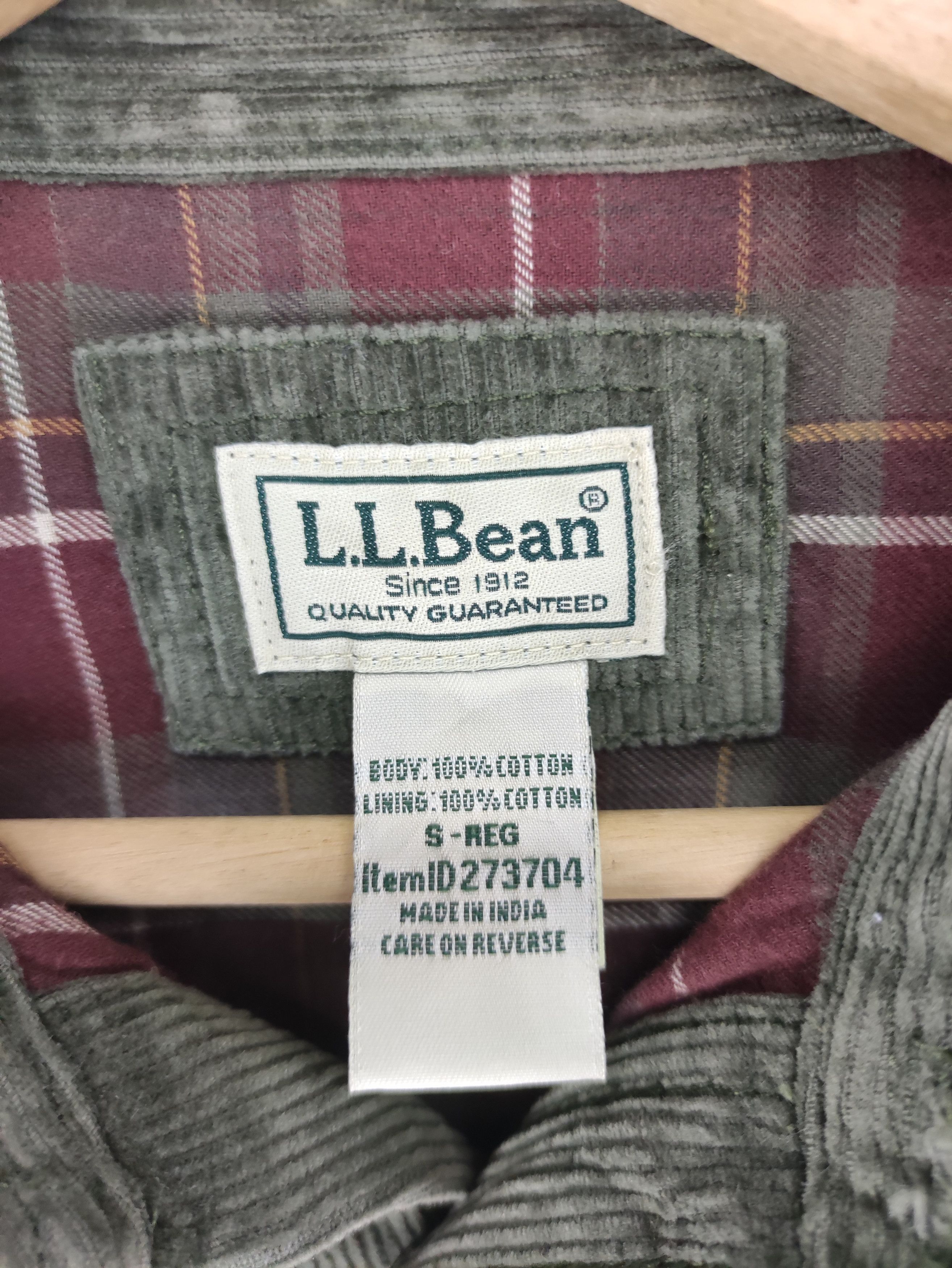 L.L. Bean Vintage L.L. Bean Corduroy Jacket Button Up Size US M / EU 48-50 / 2 - 2 Thumbnail