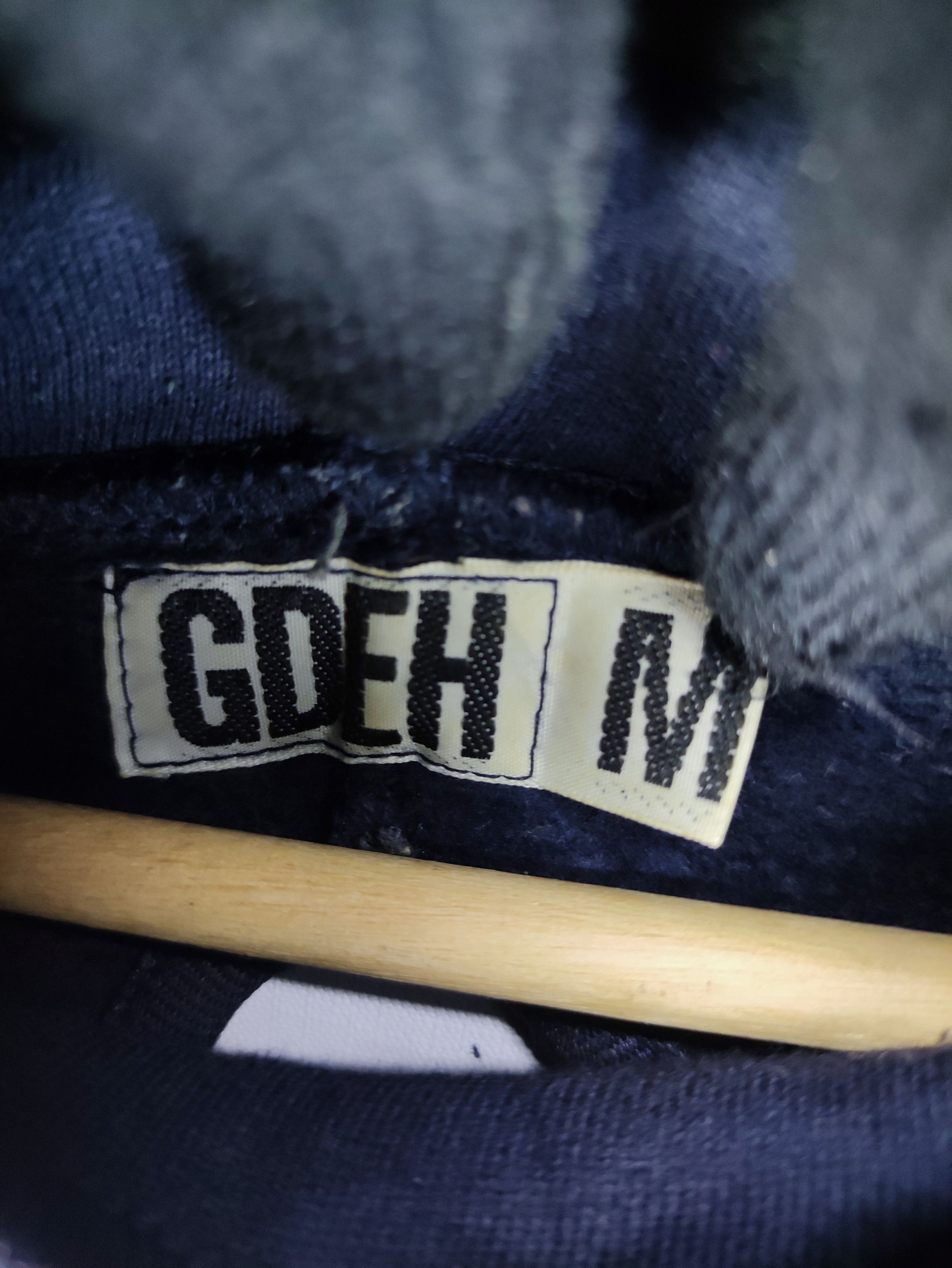 Japanese Brand Vintage Gdeh Sweater Hoodie Acid Wash Size US L / EU 52-54 / 3 - 7 Thumbnail