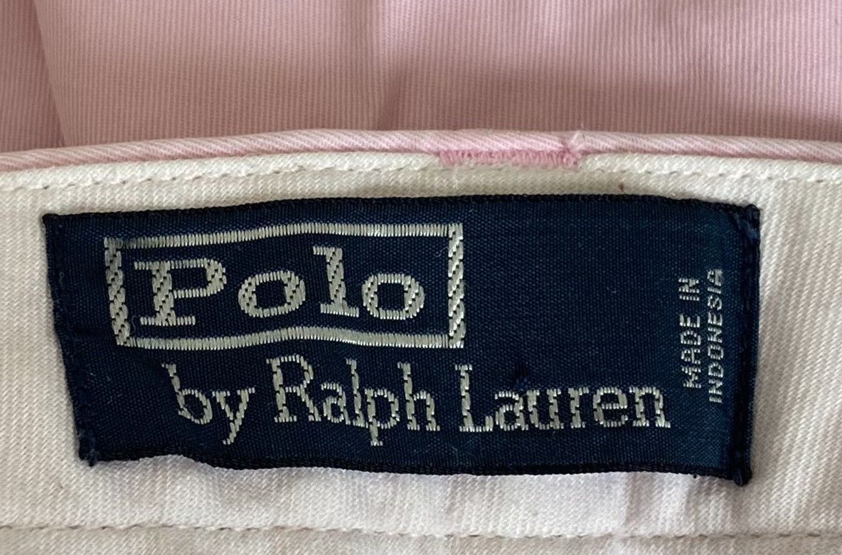 Vintage Vintage Pink Polo Ralph Lauren classic chino Size US 32 / EU 48 - 5 Thumbnail