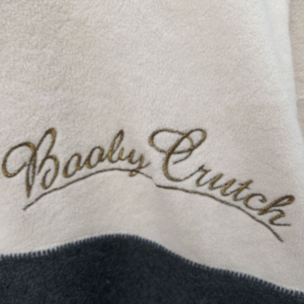 Disney Crutch embroidery quarter zip fleece sweater Size US L / EU 52-54 / 3 - 6 Thumbnail
