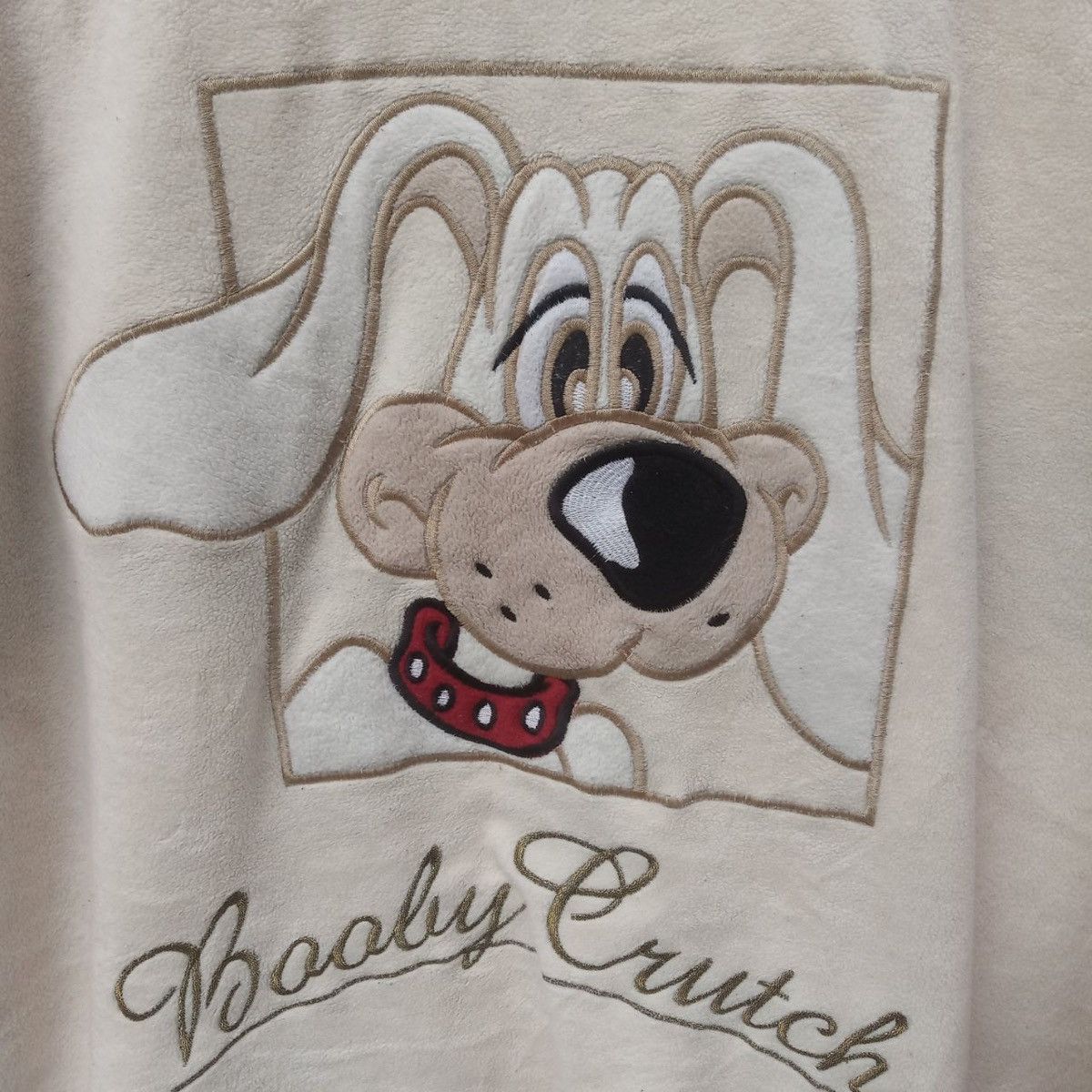 Disney Crutch embroidery quarter zip fleece sweater Size US L / EU 52-54 / 3 - 4 Thumbnail