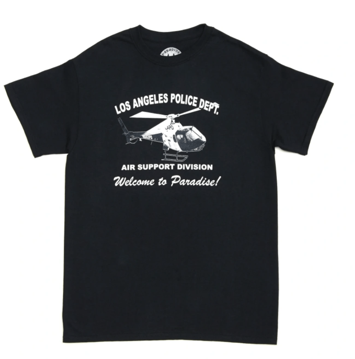 Dover Street Market Paradis3 x DSMLA Police T-Shirt (Black) Size US S / EU 44-46 / 1 - 4 Thumbnail