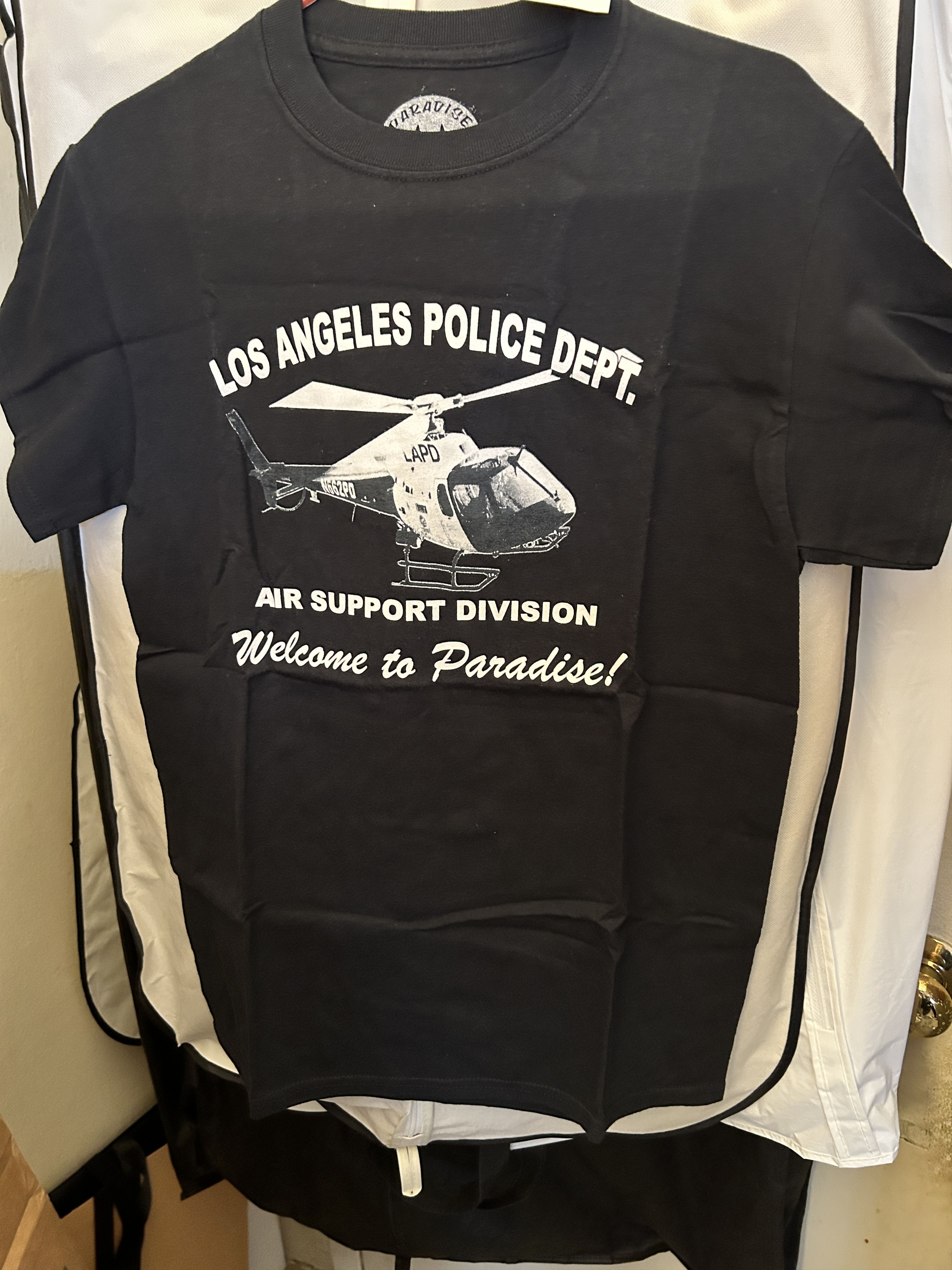 Paradis3 x DSMLA Police T-Shirt (Black)