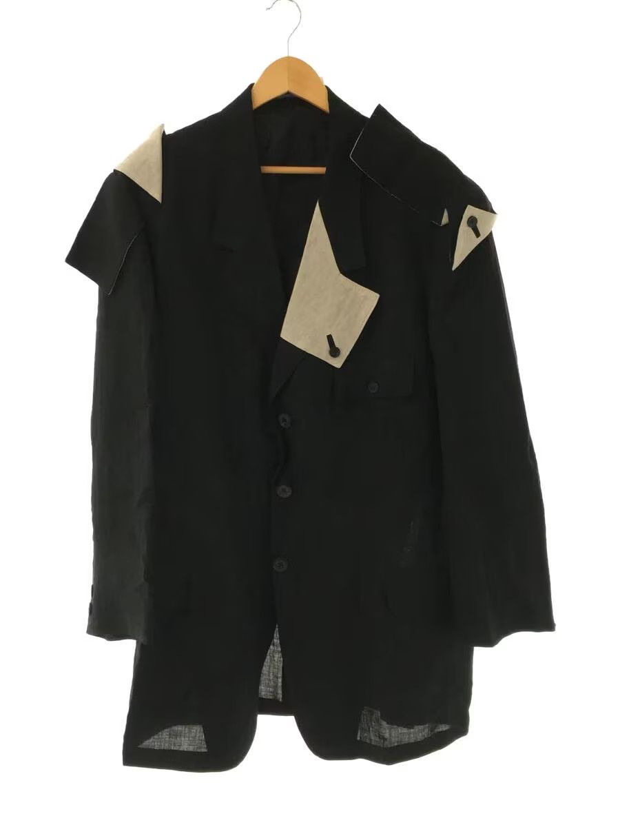Yohji Yamamoto yohji yamamoto POUR HOMME 22ss LINEN SQUARE TAB 