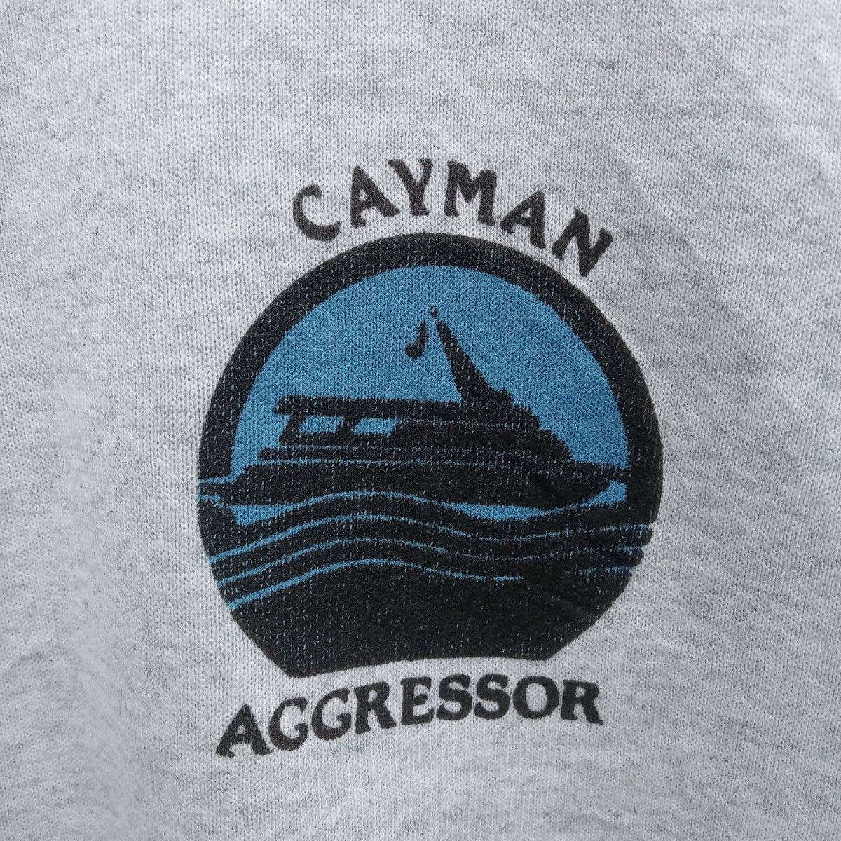 Island Shores × Vintage Vintage Cayman Aggressor liveaboard diving trip sweatshirt Size US L / EU 52-54 / 3 - 4 Thumbnail
