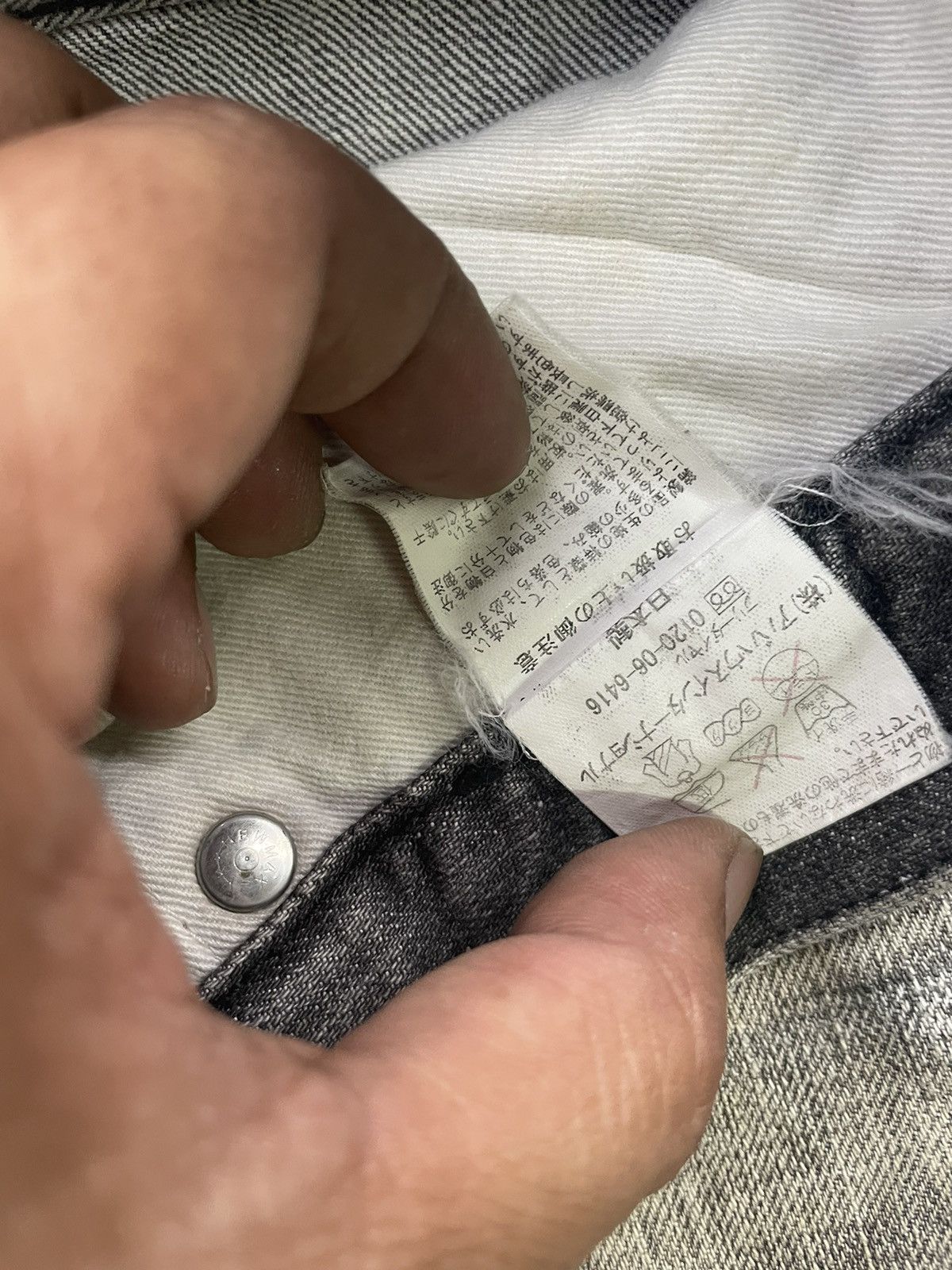 ABAHOUSE × Japanese Brand Vintage Abahouse Distresed Jeans Size US 31 - 16 Thumbnail