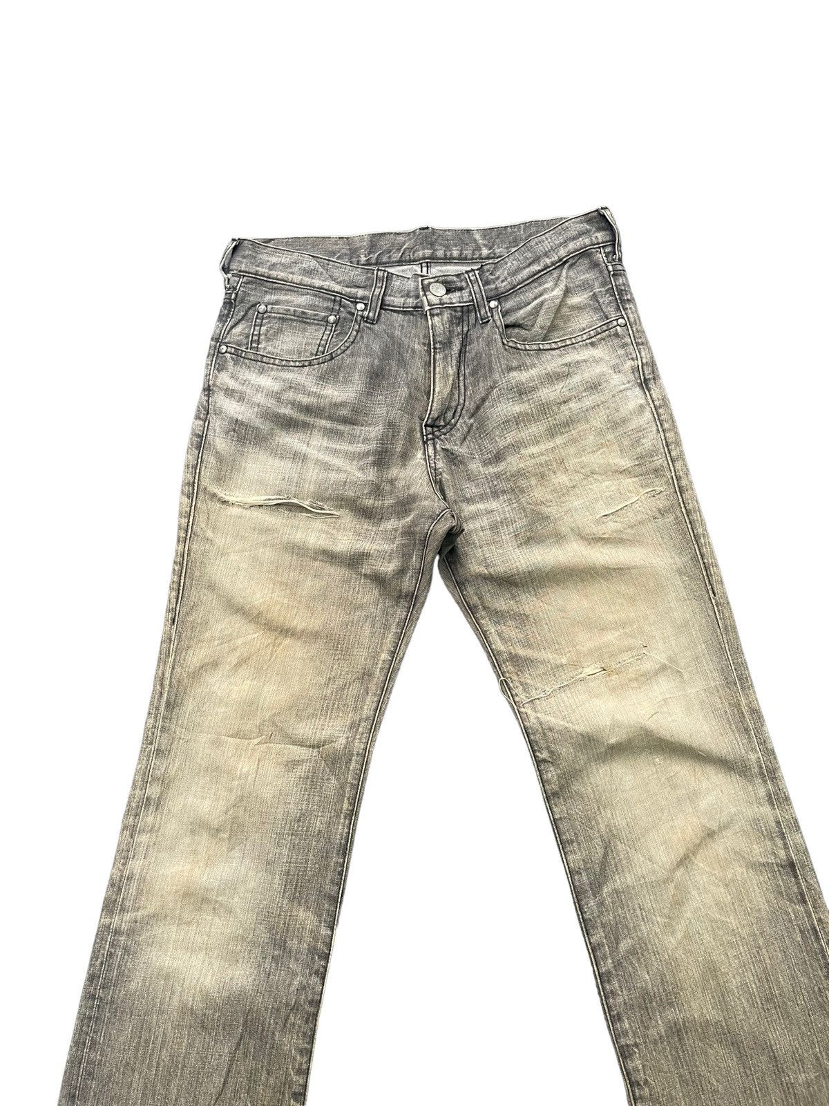 ABAHOUSE × Japanese Brand Vintage Abahouse Distresed Jeans Size US 31 - 3 Thumbnail