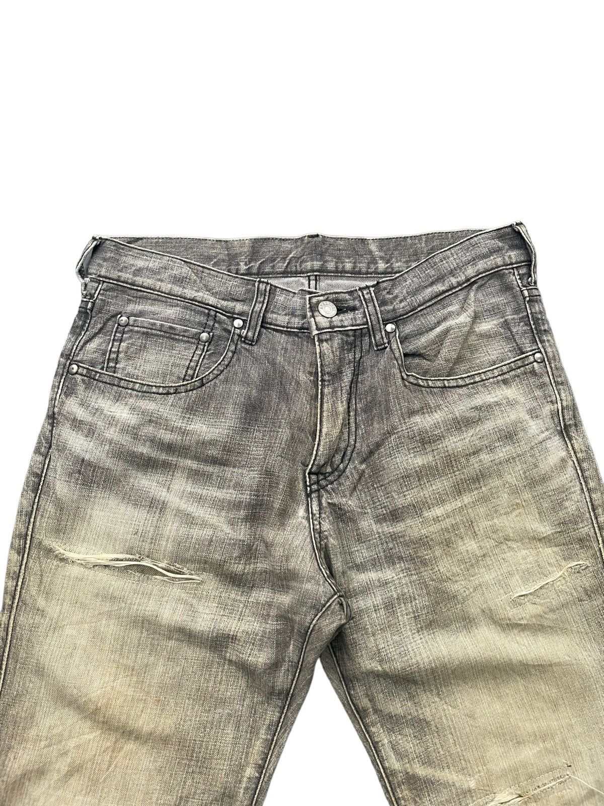 ABAHOUSE × Japanese Brand Vintage Abahouse Distresed Jeans Size US 31 - 6 Thumbnail