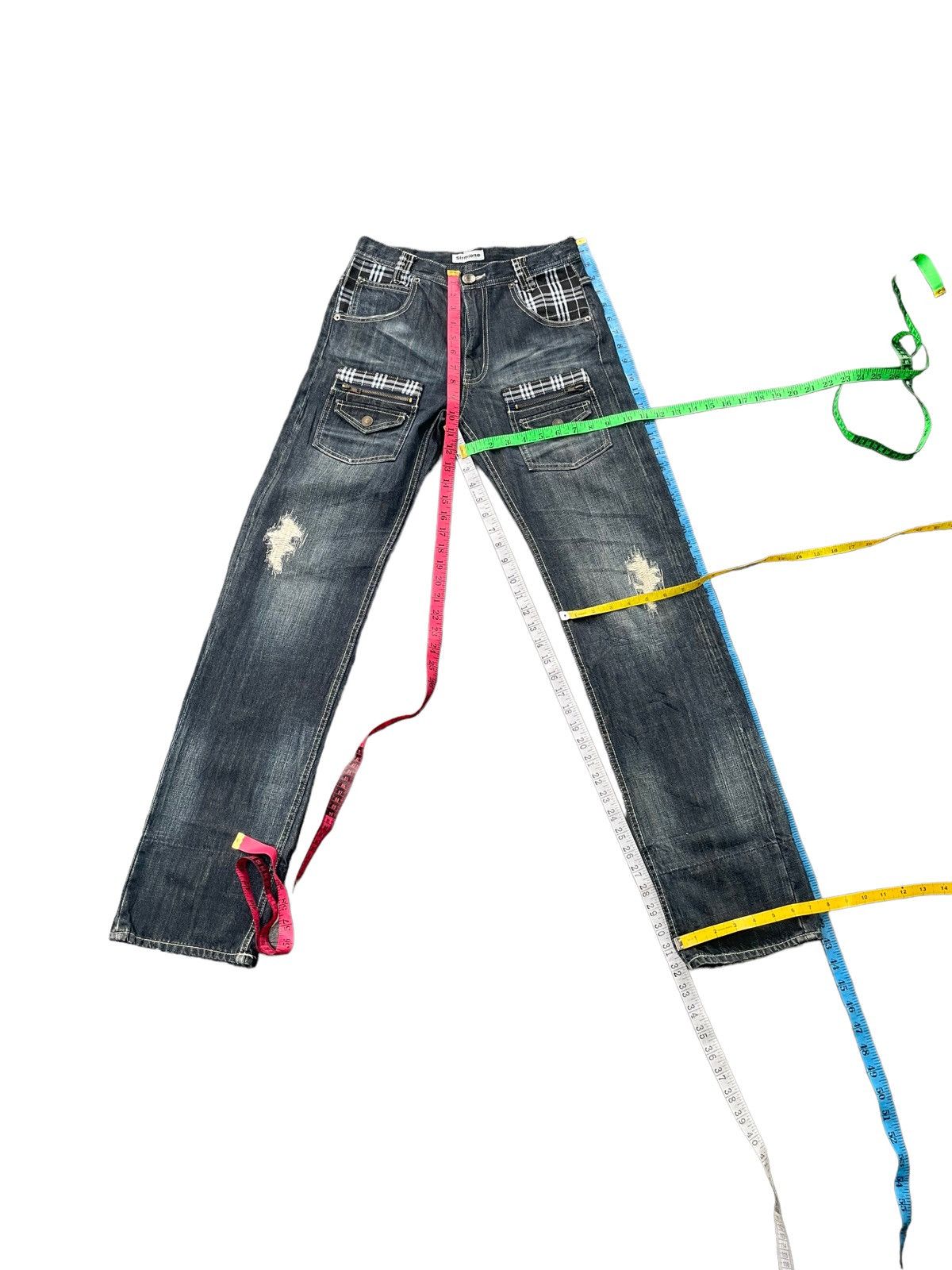 Japanese Brand Sirmione Distresed Jeans Size US 28 / EU 44 - 19 Thumbnail
