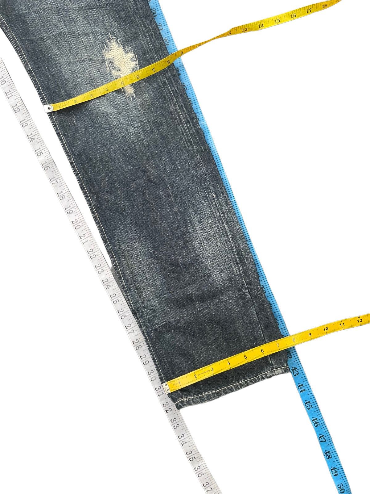 Japanese Brand Sirmione Distresed Jeans Size US 28 / EU 44 - 20 Thumbnail