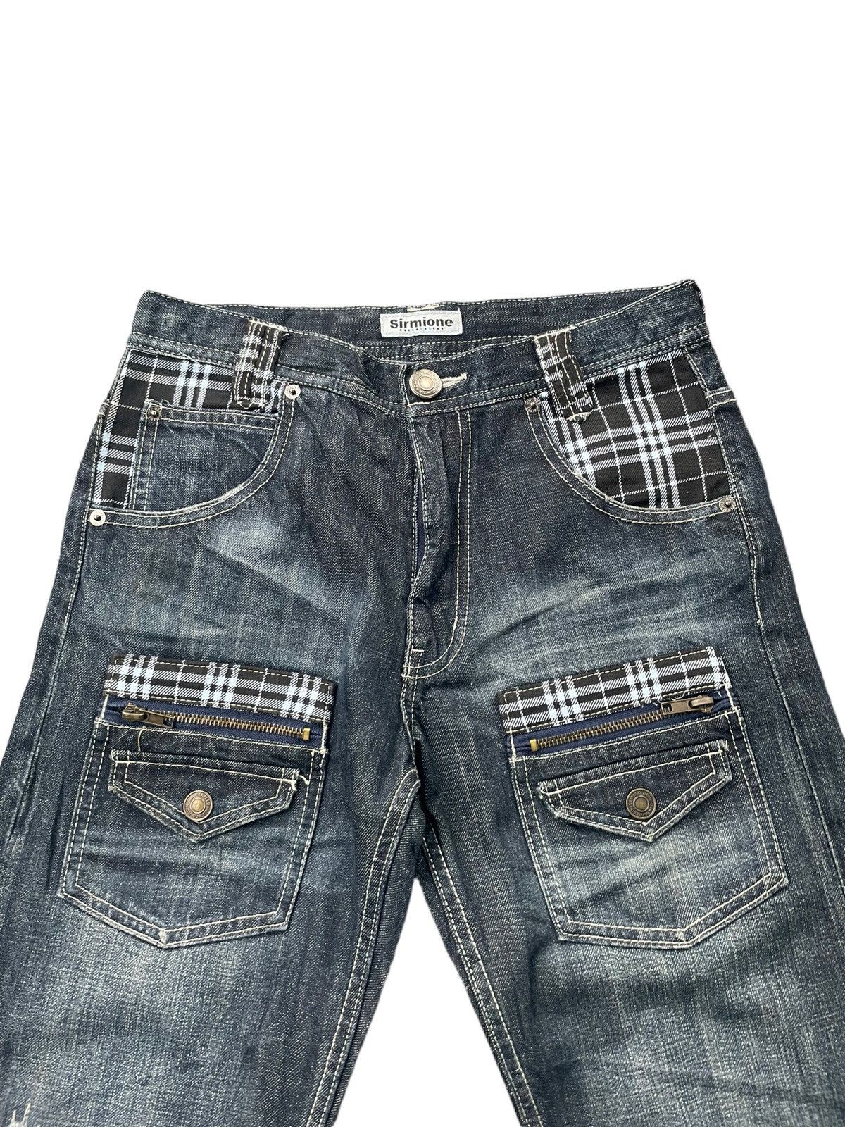 Japanese Brand Sirmione Distresed Jeans Size US 28 / EU 44 - 7 Thumbnail