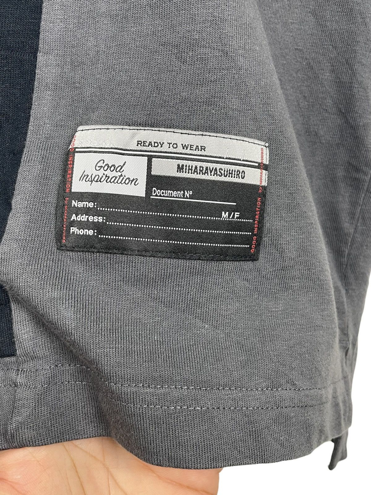 Maison MIHARA YASUHIRO MIHARAYASUHIRO x GU GOOD INSPIRATION TEE COLLABORATION Size US XL / EU 56 / 4 - 6 Thumbnail