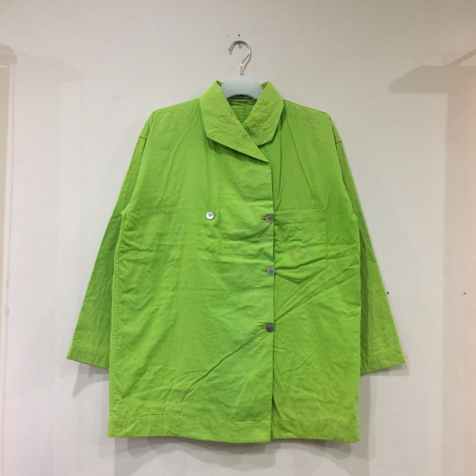 ジャケット・アウター ISSEY MIYAKE cotton jacket Jacket Issey Miyake Black size M International in Polyester