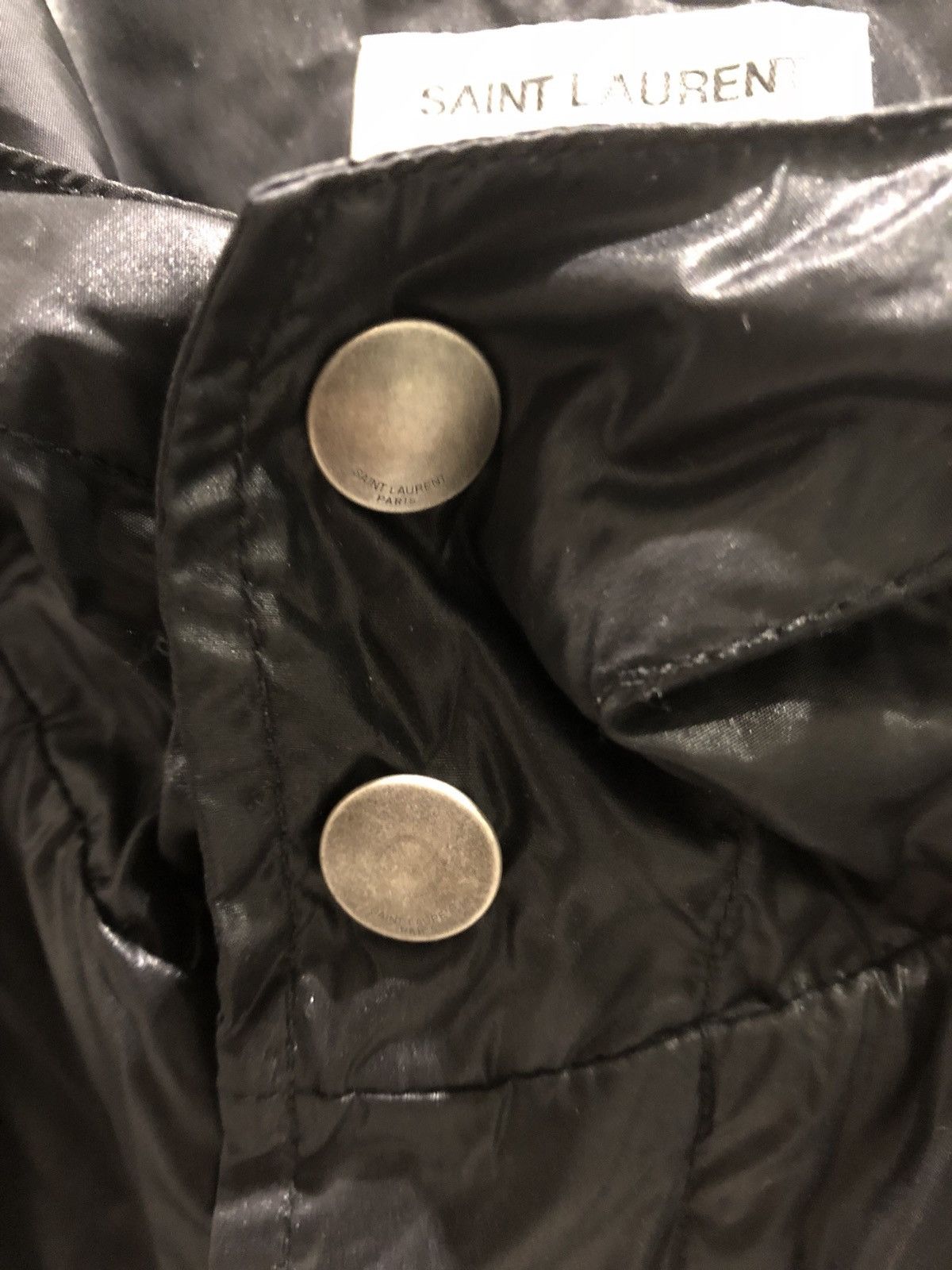 Saint Laurent Paris $2,295 SLP FW 2017 Nylon Jacket NWT + Receipt Size US M / EU 48-50 / 2 - 7 Thumbnail