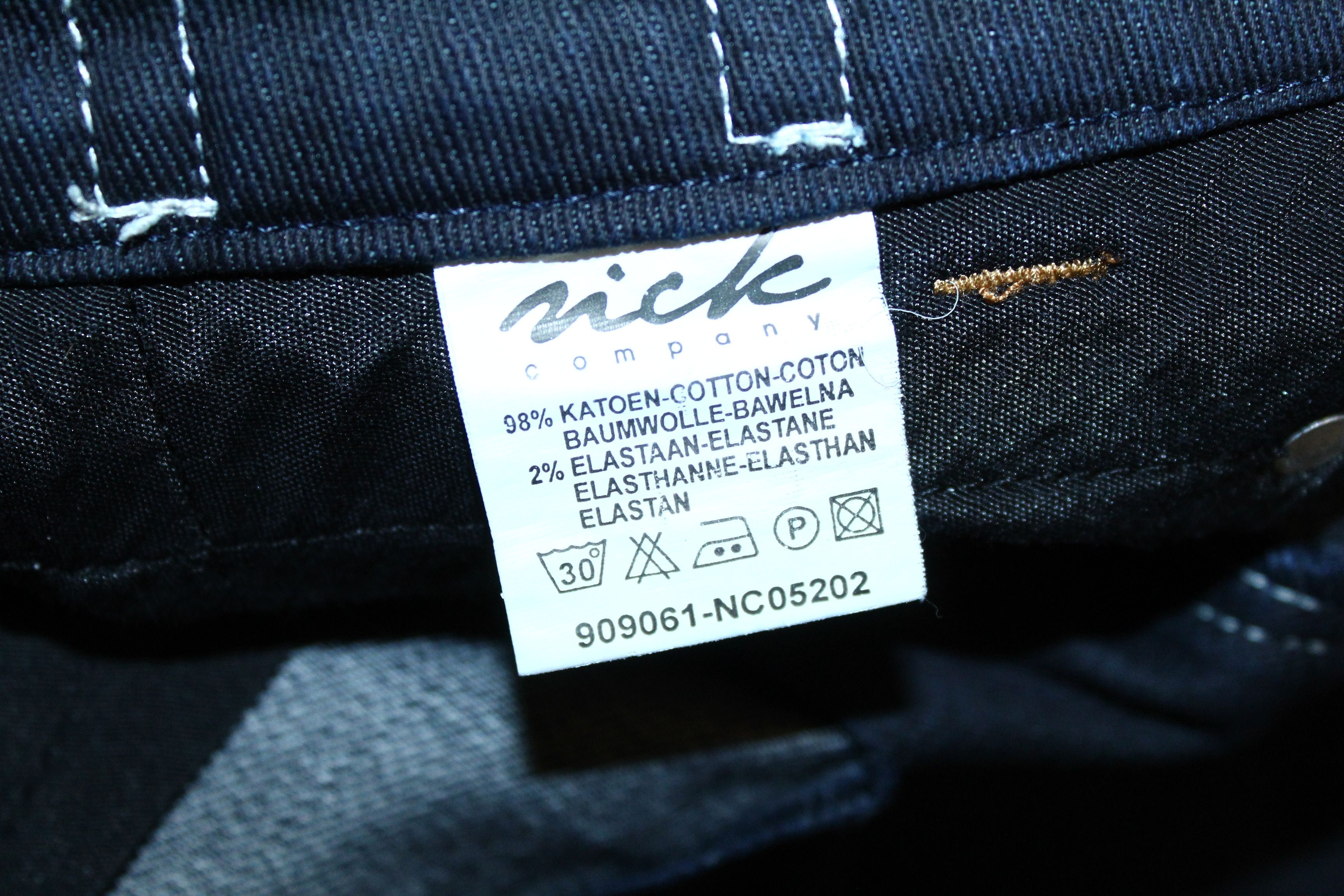 Other VTG Nick Co. Raw Denim Skirt Size 32" / US 10 / IT 46 - 6 Thumbnail