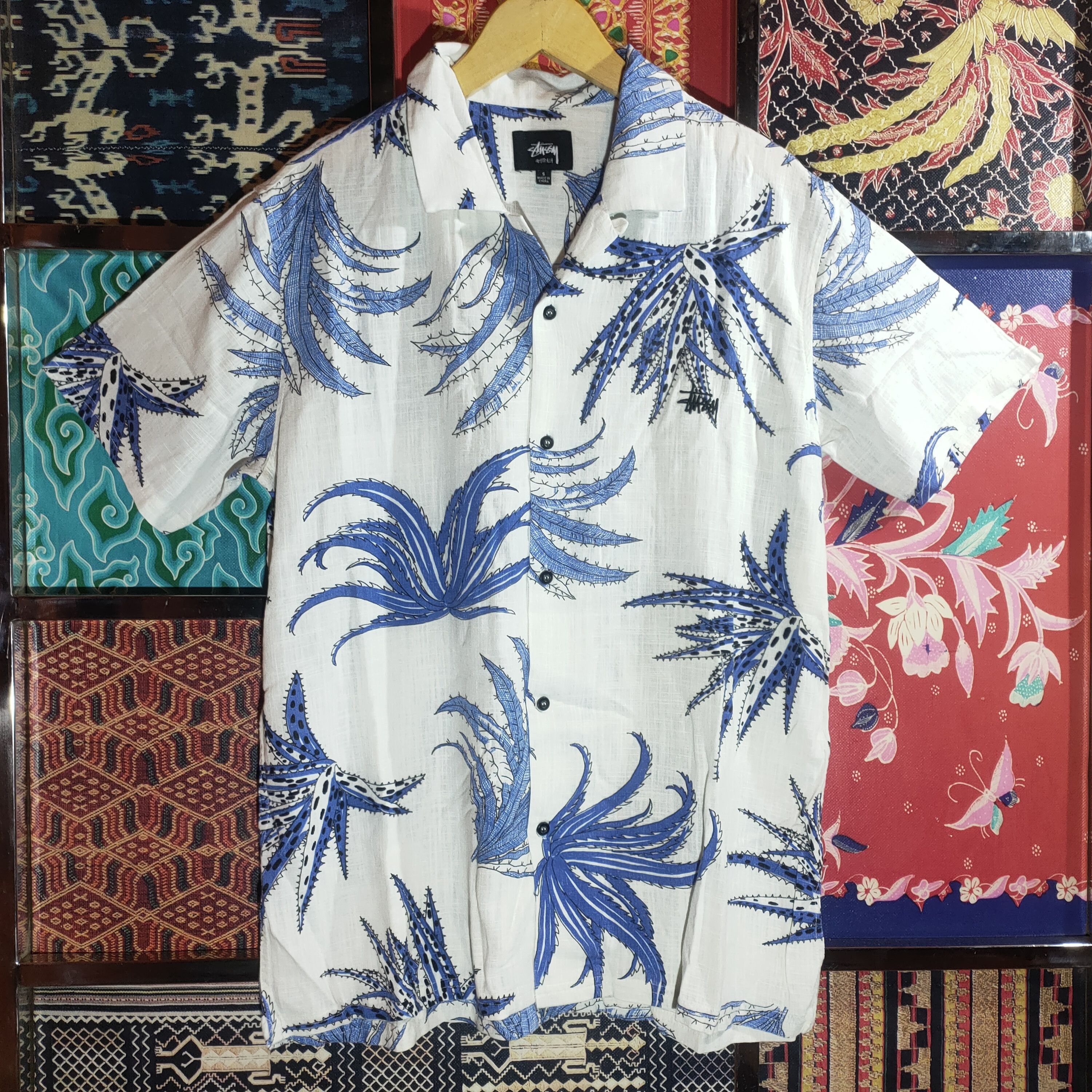Stussy STUSSY SHORT SLEEVE COCKTAIL SHIRT | Grailed