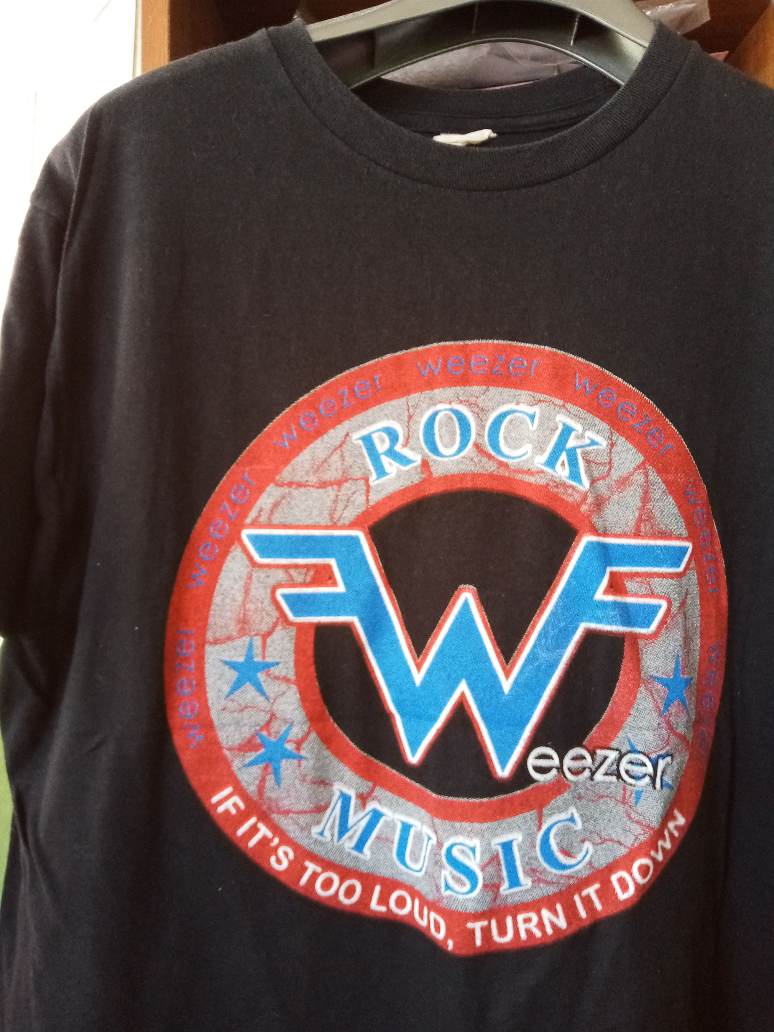 Band Tees Weezer Rock Music Tour 2011 Usa alternative britpop fashion Size US L / EU 52-54 / 3 - 1 Thumbnail