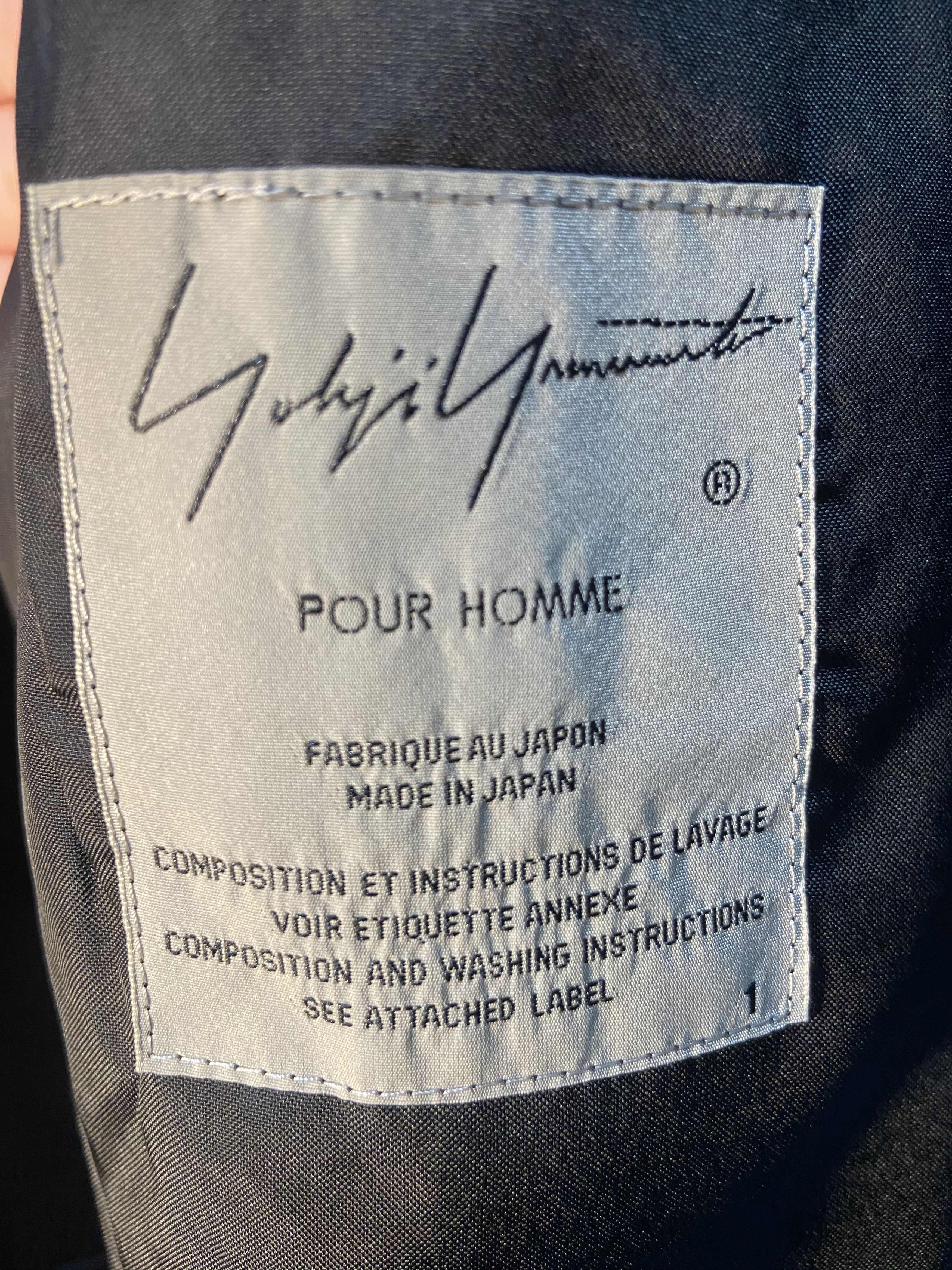 Yohji Yamamoto Yohji Yamamoto 17AW Detachable Long Jacket Size US S / EU 44-46 / 1 - 10 Thumbnail
