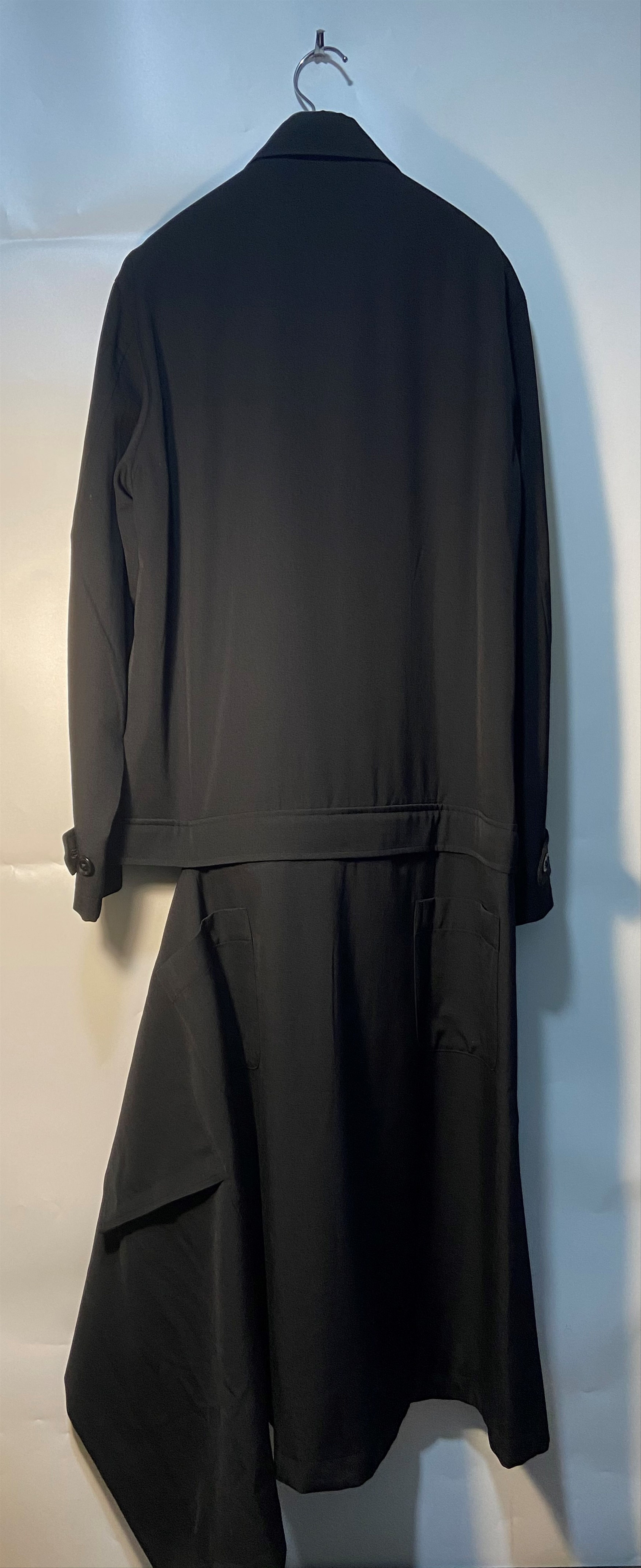 Yohji Yamamoto Yohji Yamamoto 17AW Detachable Long Jacket Size US S / EU 44-46 / 1 - 4 Thumbnail