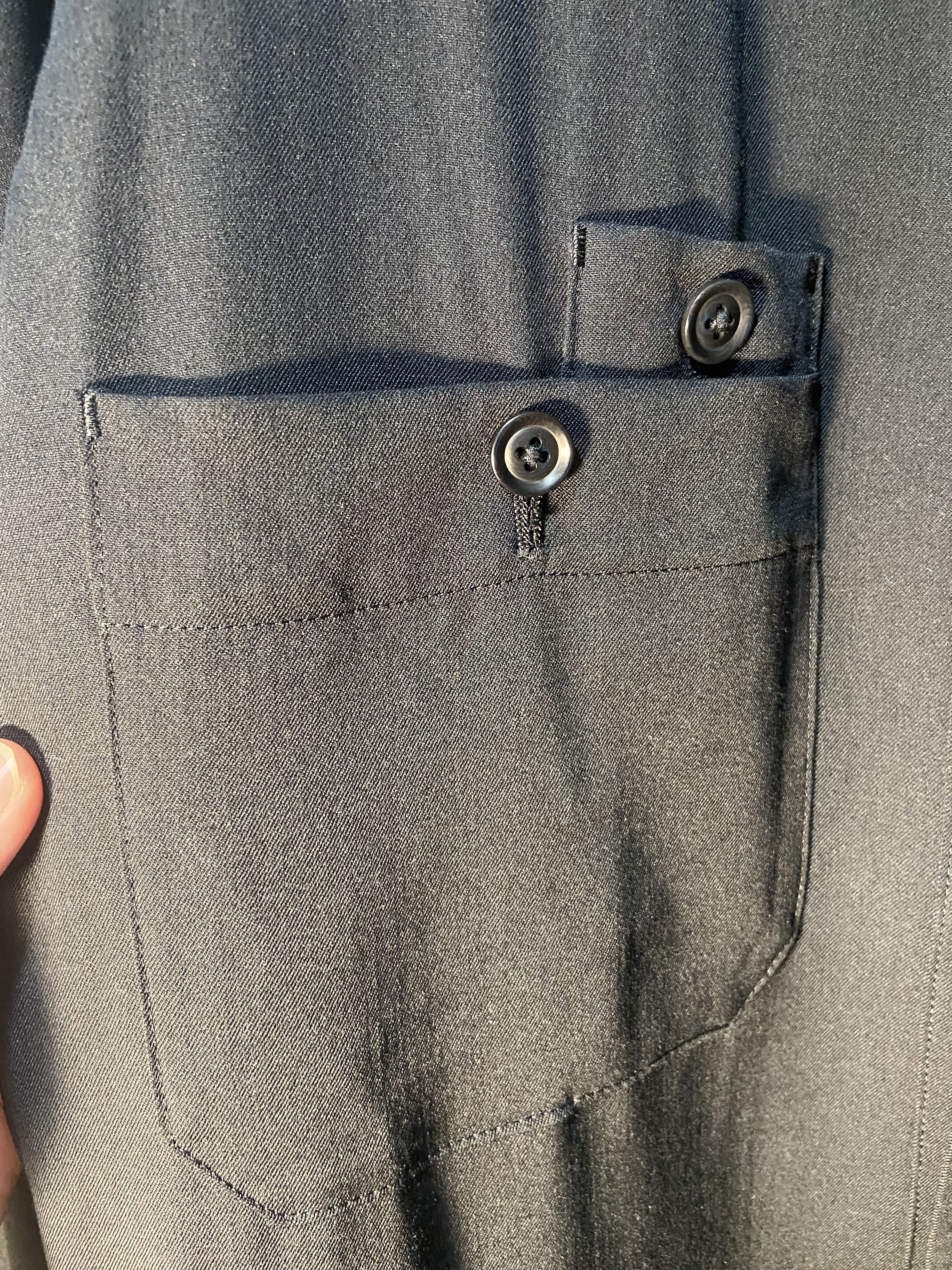 Yohji Yamamoto Yohji Yamamoto 17AW Detachable Long Jacket Size US S / EU 44-46 / 1 - 6 Thumbnail