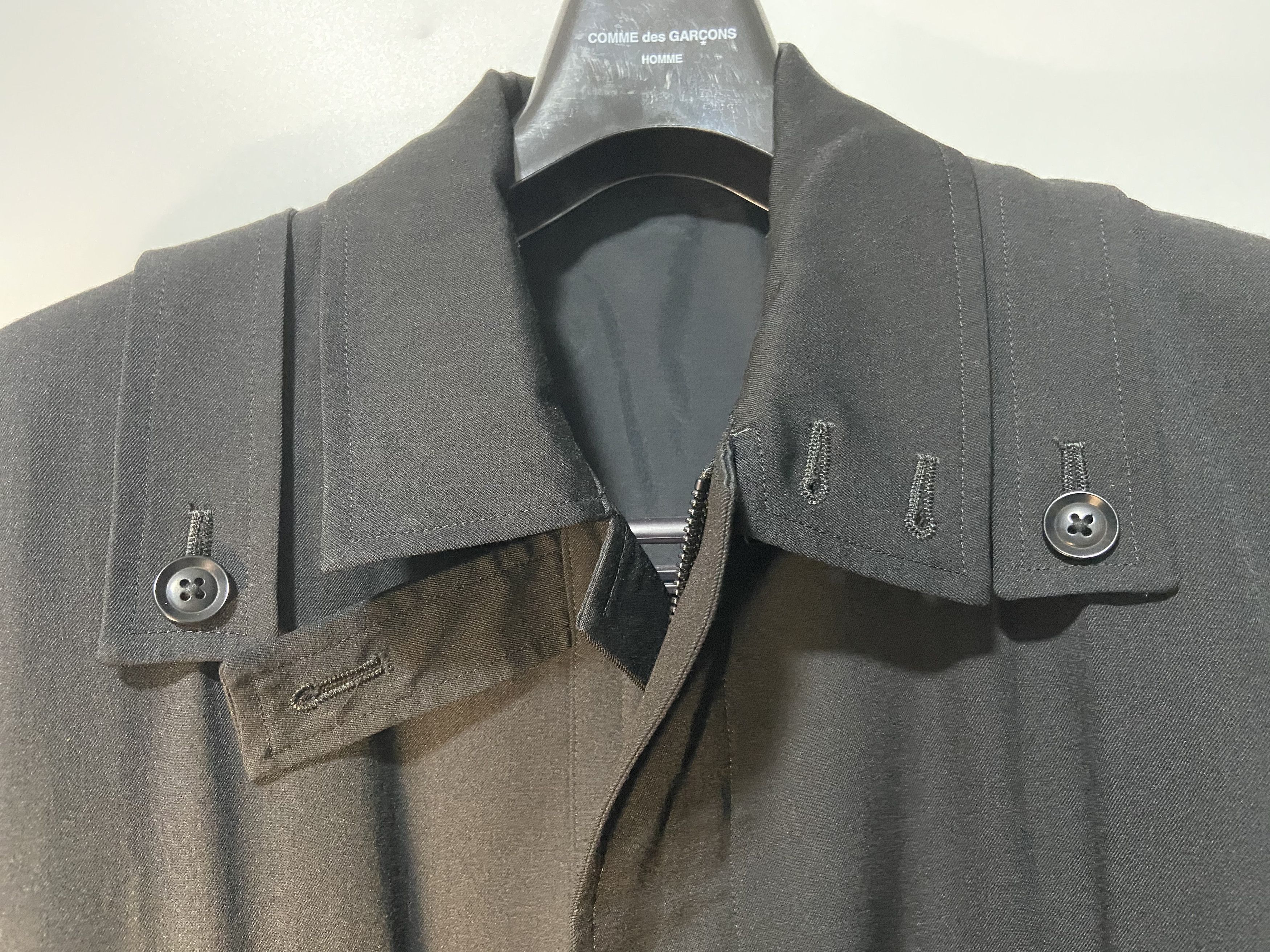 Yohji Yamamoto Yohji Yamamoto 17AW Detachable Long Jacket Size US S / EU 44-46 / 1 - 7 Thumbnail