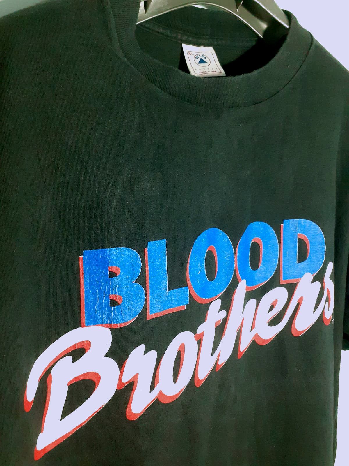 Vintage Vintage Blood Brothers 90s Movie fashion black mens Size US XL / EU 56 / 4 - 3 Thumbnail