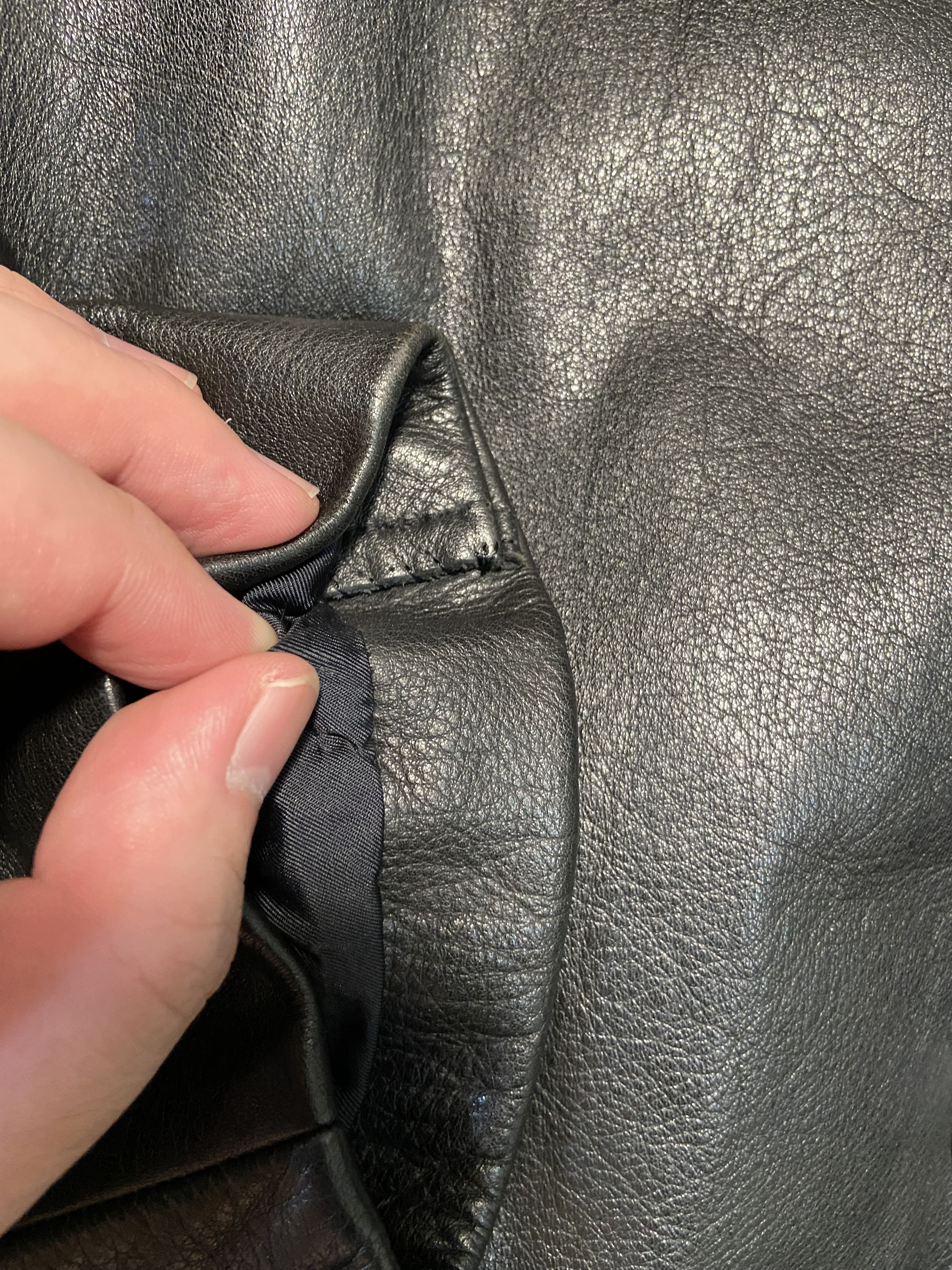Yohji Yamamoto Yohji Yamamoto 97aw Leather Coat Size US M / EU 48-50 / 2 - 6 Thumbnail