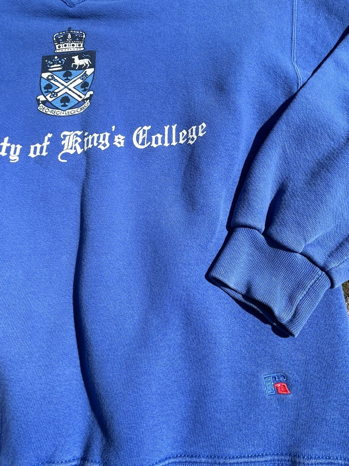 Russell Athletic Vintage Russell Athletic University Of Kings College Sweater Size US L / EU 52-54 / 3 - 7 Thumbnail