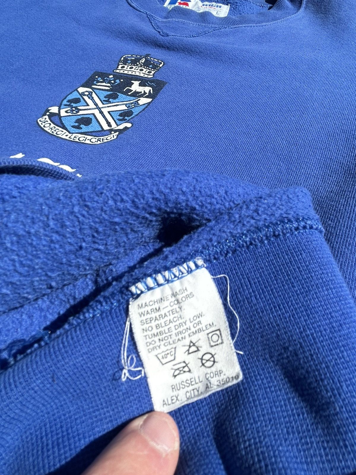 Russell Athletic Vintage Russell Athletic University Of Kings College Sweater Size US L / EU 52-54 / 3 - 9 Thumbnail