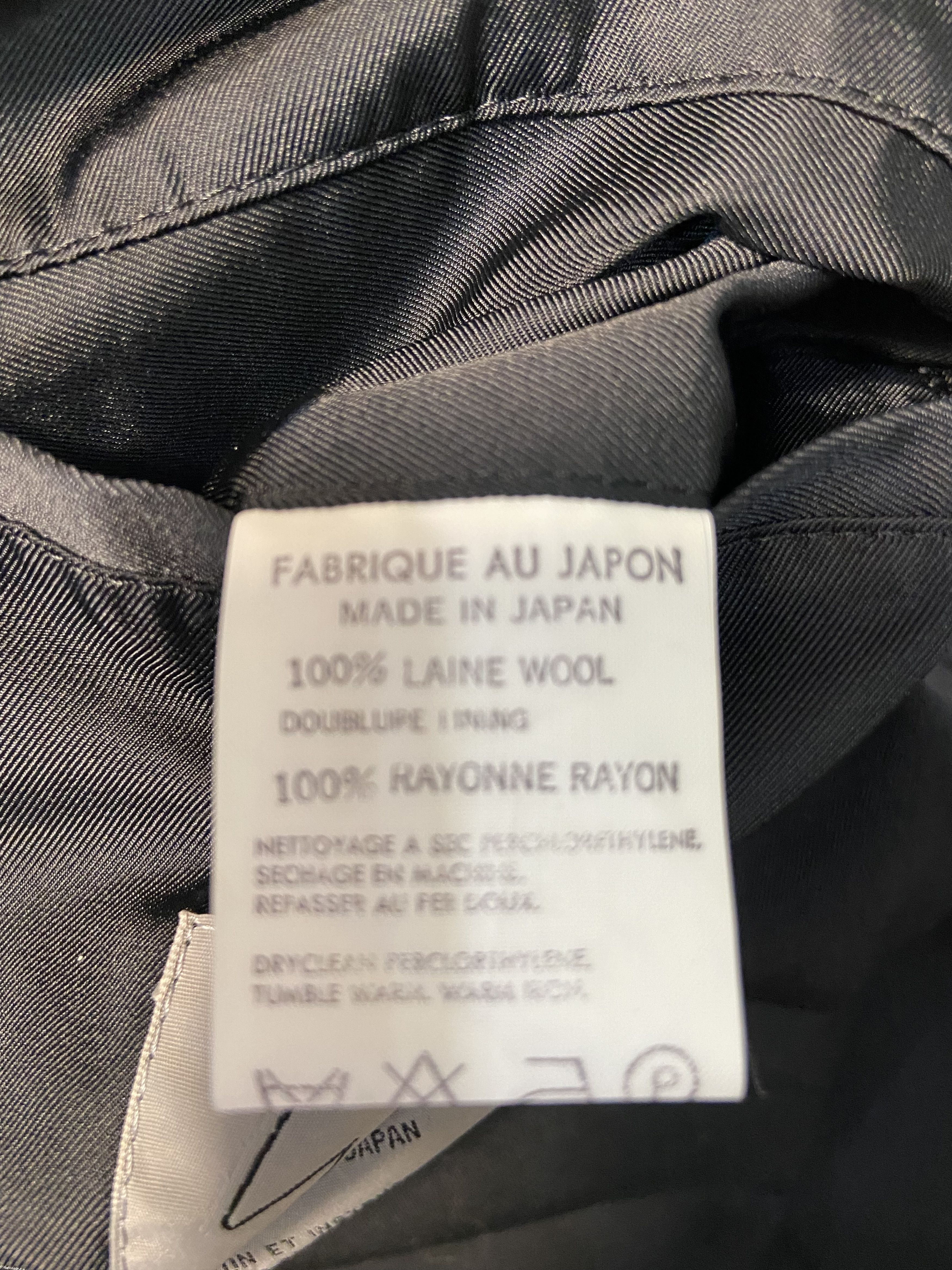 Yohji Yamamoto Yohji Yamamoto 95aw Layer Detailed Long Jacket Size US M / EU 48-50 / 2 - 4 Thumbnail