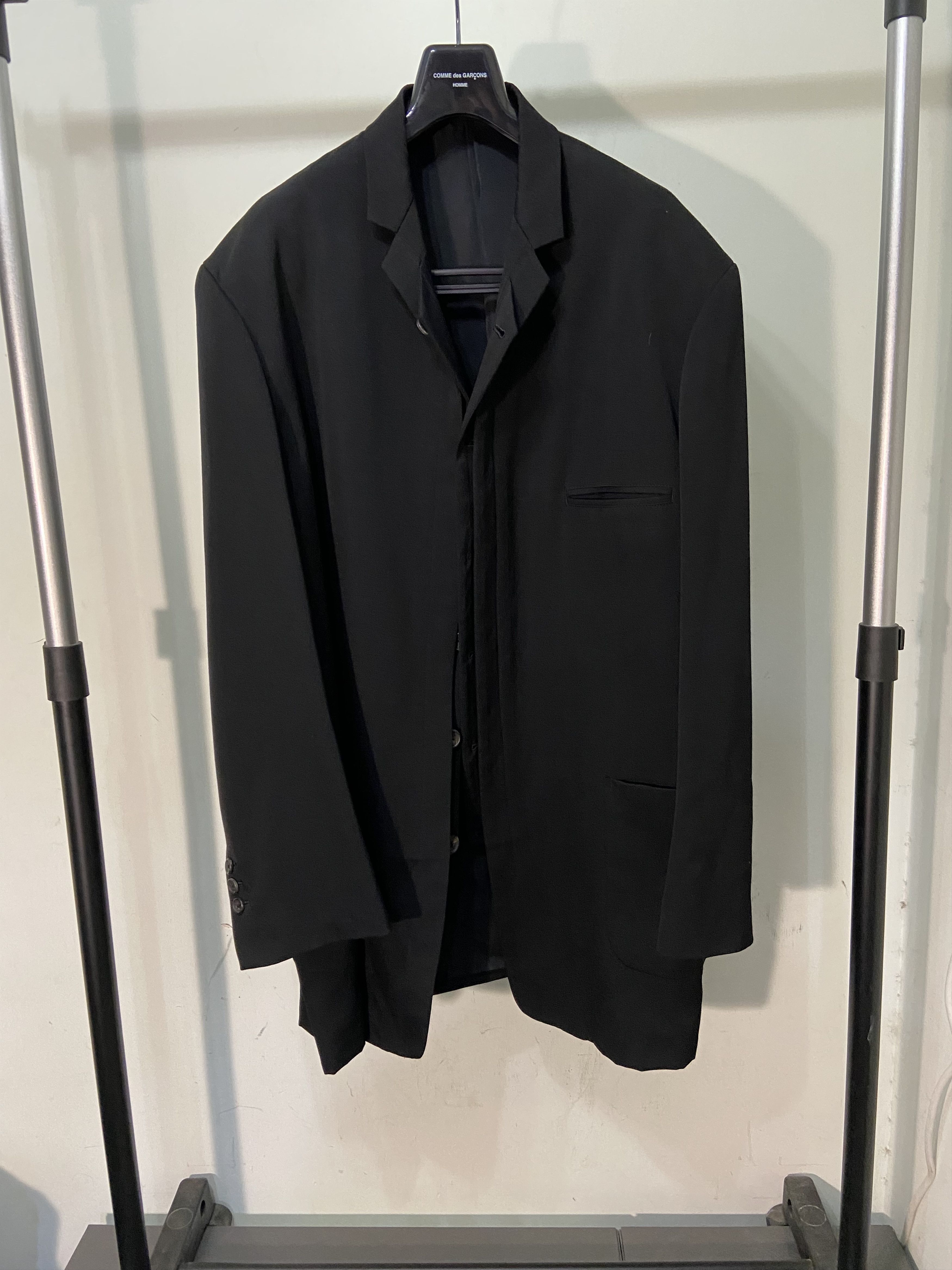 Yohji Yamamoto Yohji Yamamoto 95aw Layer Detailed Long Jacket Size US M / EU 48-50 / 2 - 1 Thumbnail