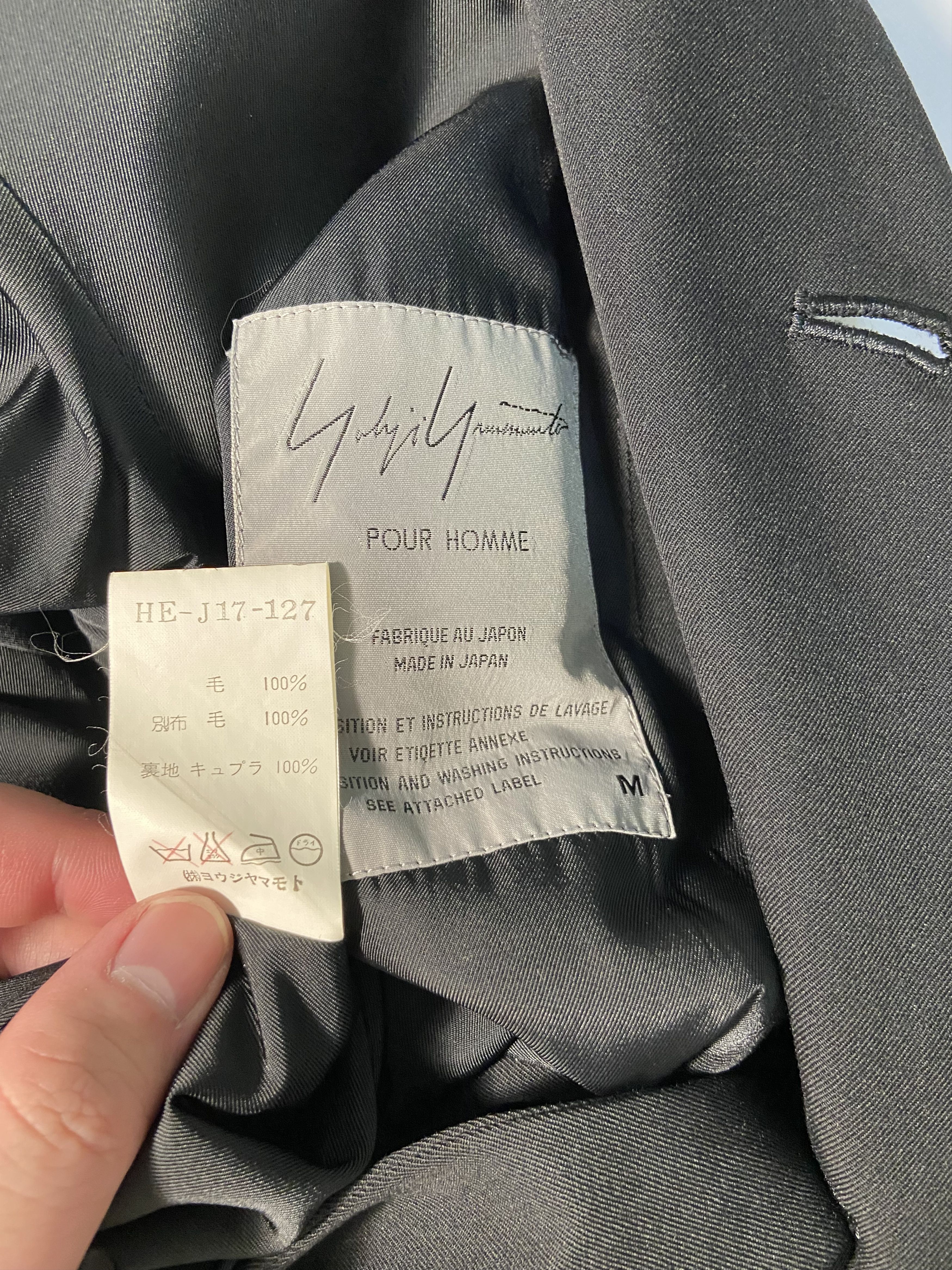 Yohji Yamamoto Yohji Yamamoto 95aw Long Coat Size US M / EU 48-50 / 2 - 5 Thumbnail