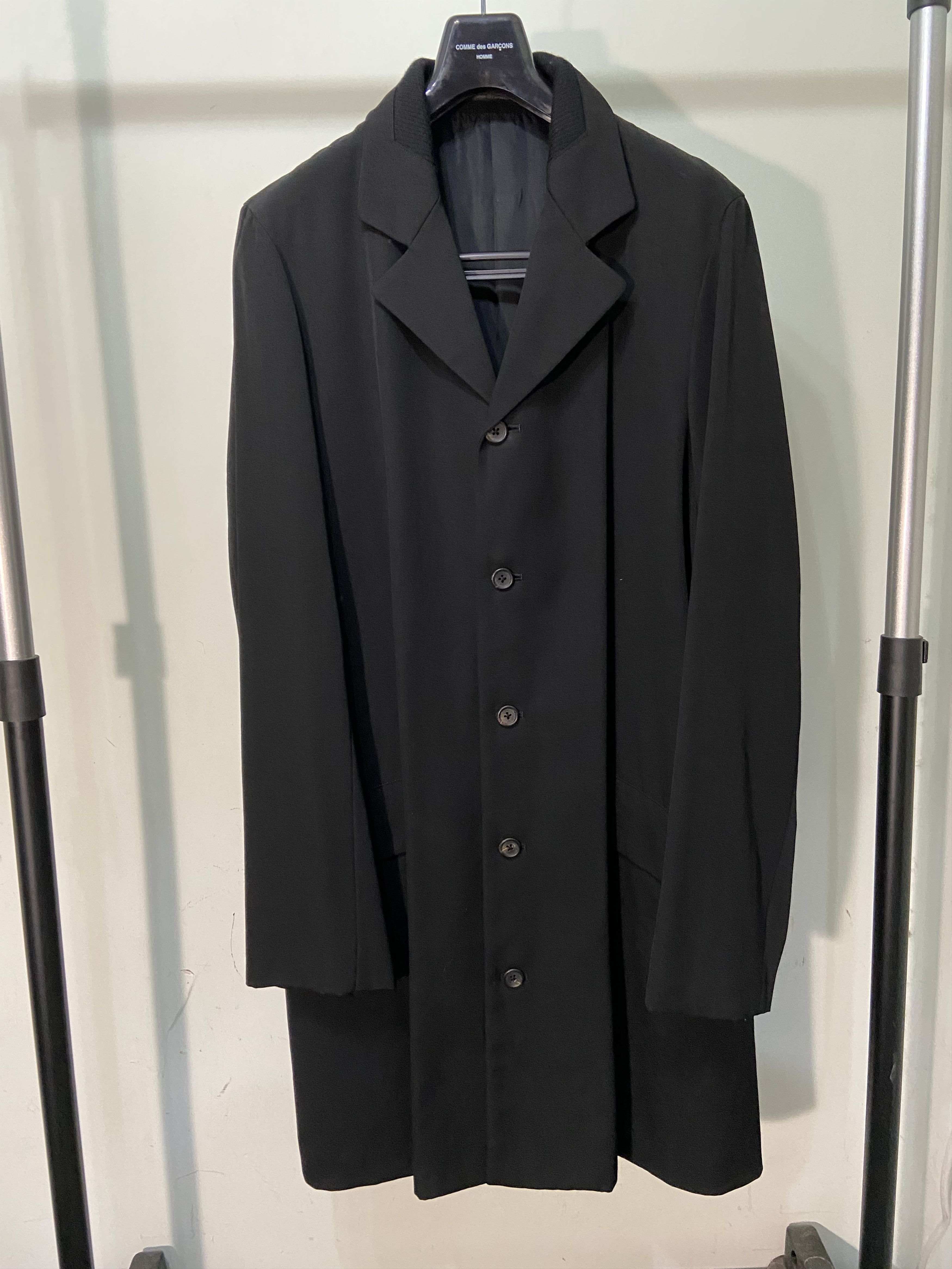 Yohji Yamamoto 95AW wool Brushed tailored jacket FE-J21-135 green S