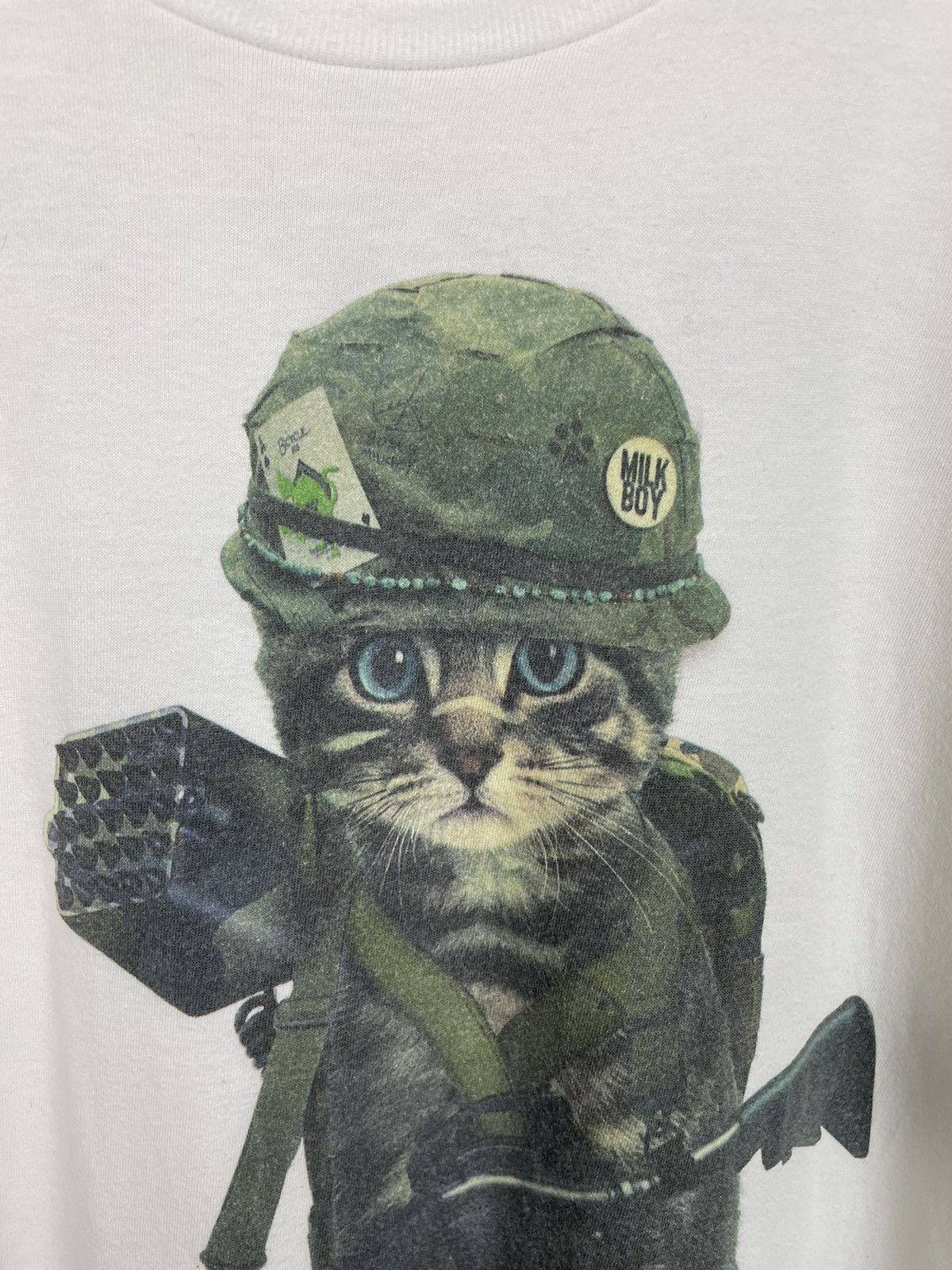 Japanese Brand MILKBOY JAPAN ARMY OF CATS Size US M / EU 48-50 / 2 - 4 Thumbnail