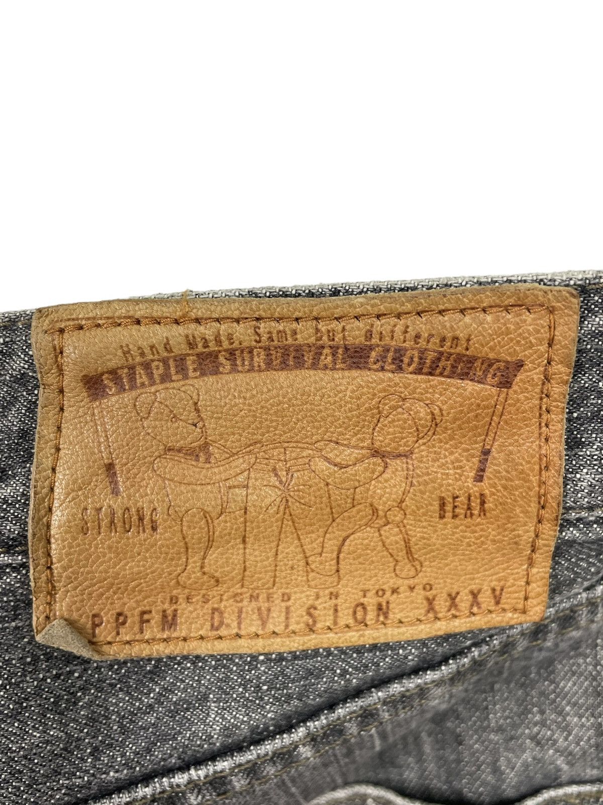 PPFM PPFM STAPLE SURVIVAL CLOTHING HANDMADE PATCHWORK DESIGN RARE Size US 32 / EU 48 - 3 Thumbnail