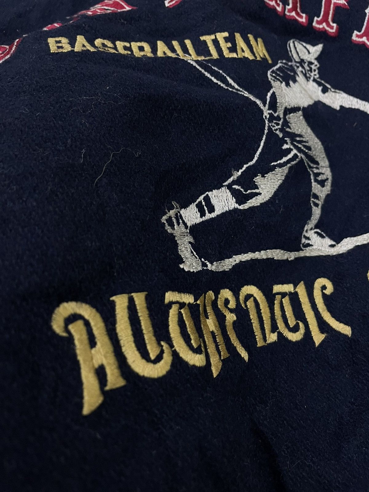 Vintage VINTAGE COIN R’OAFERS EMBROIDERED LOGO VARSITY JACKET Size US L / EU 52-54 / 3 - 8 Thumbnail