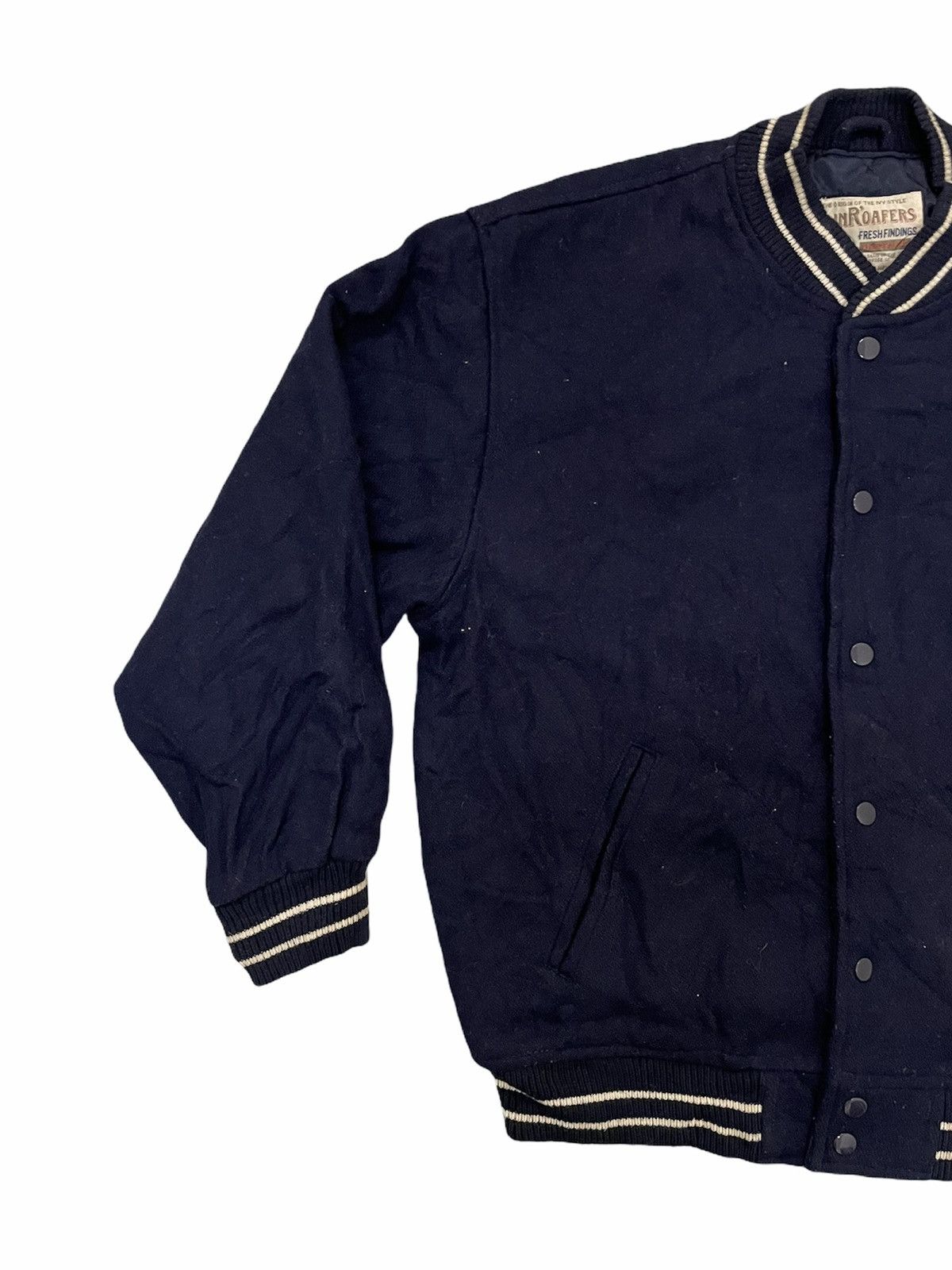 Vintage VINTAGE COIN R’OAFERS EMBROIDERED LOGO VARSITY JACKET Size US L / EU 52-54 / 3 - 5 Thumbnail