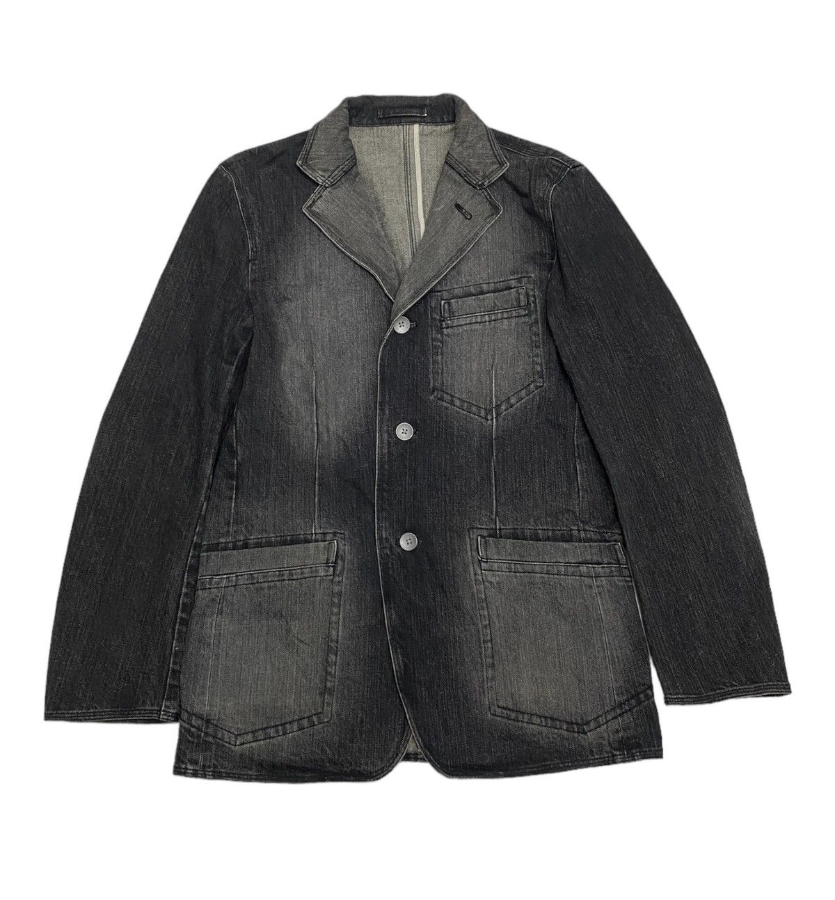 Jun Takahashi × Junya Watanabe VINTAGE JUNMEN JUNYA WATANABE STYLE DENIM JACKET Size US S / EU 44-46 / 1 - 2 Thumbnail