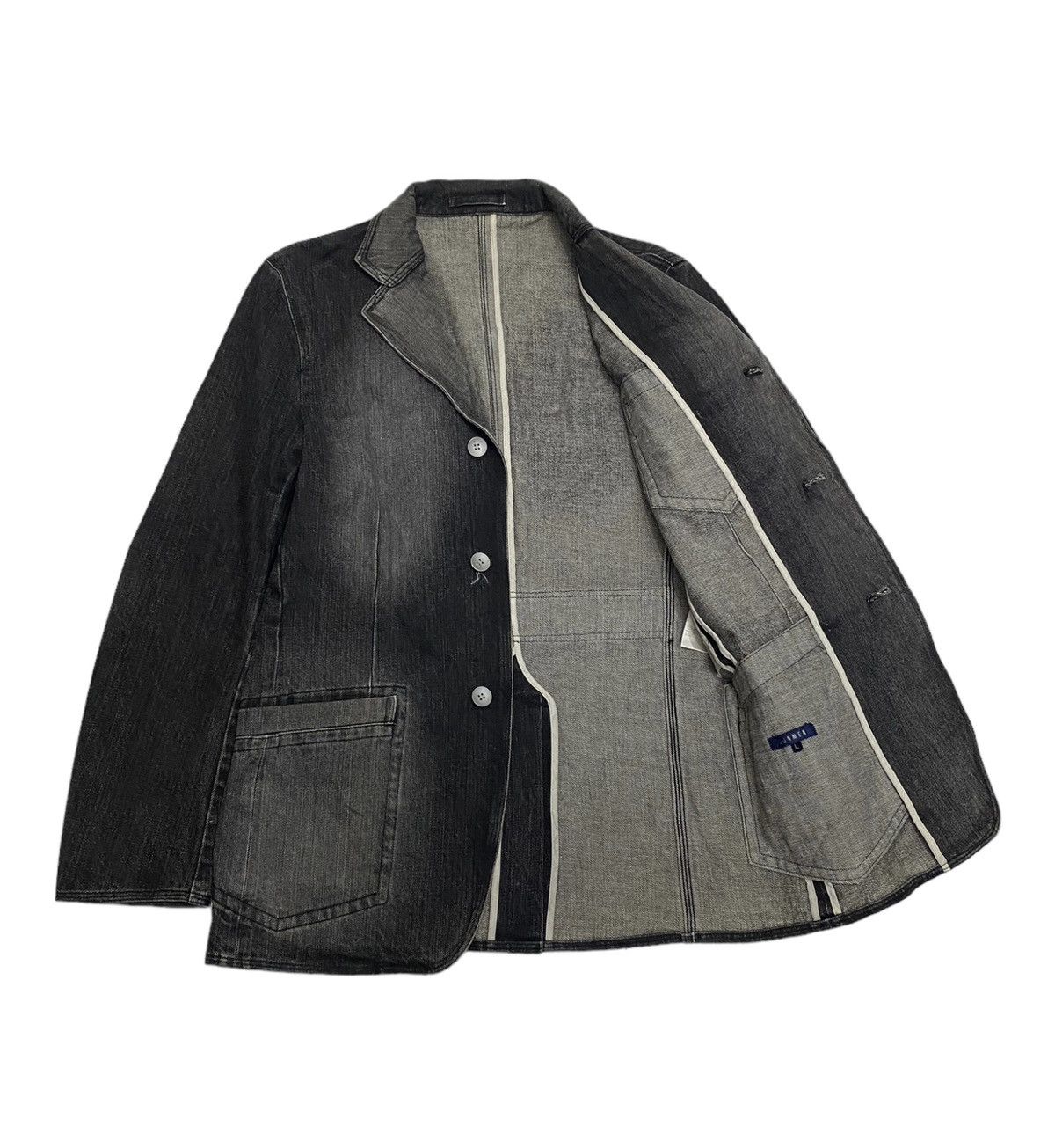 Jun Takahashi × Junya Watanabe VINTAGE JUNMEN JUNYA WATANABE STYLE DENIM JACKET Size US S / EU 44-46 / 1 - 3 Thumbnail
