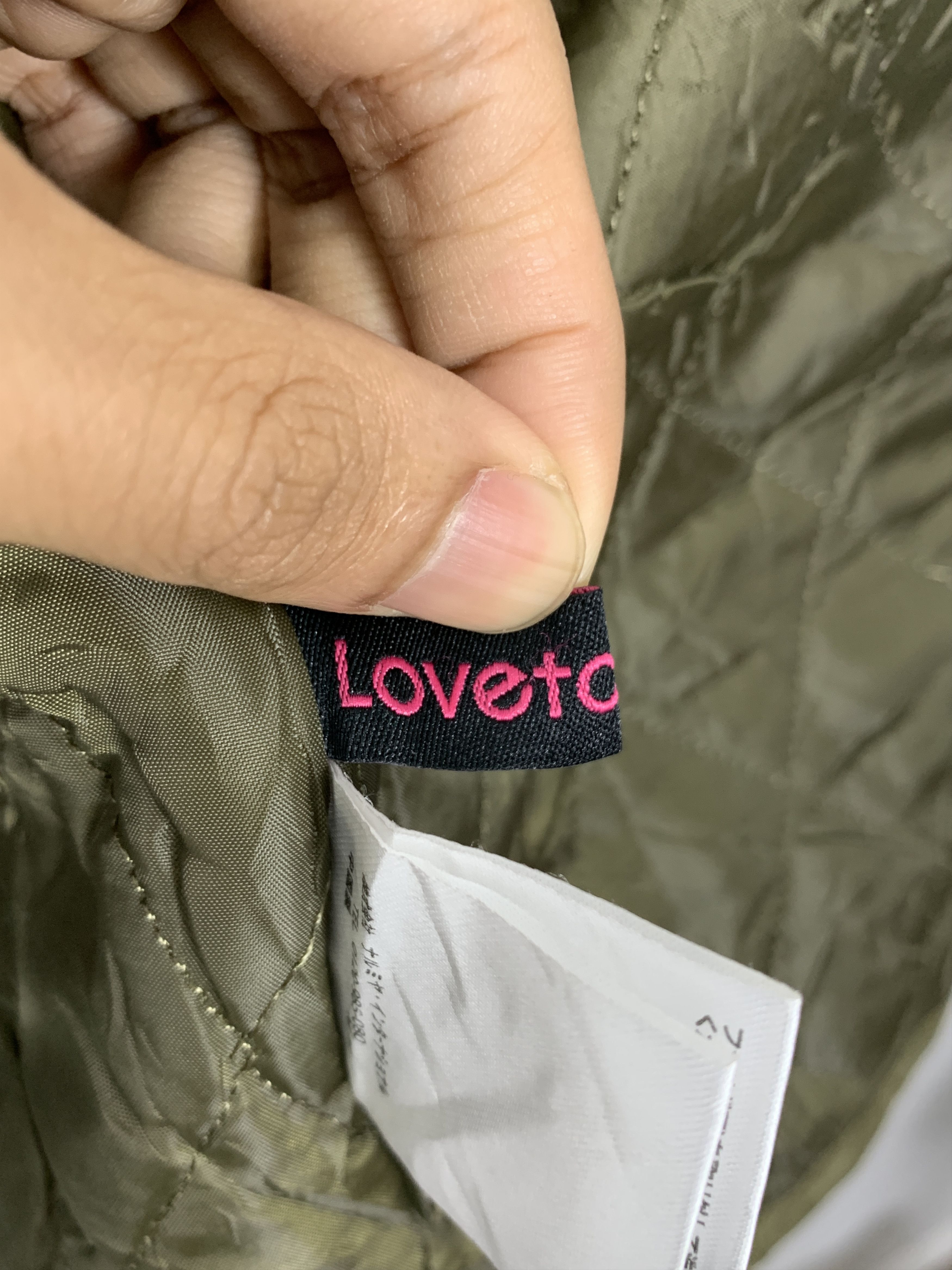 Japanese Brand Vintage LOVETOXIC Hoodie Quilted Lining Jacket J0748 Size US S / EU 44-46 / 1 - 8 Thumbnail