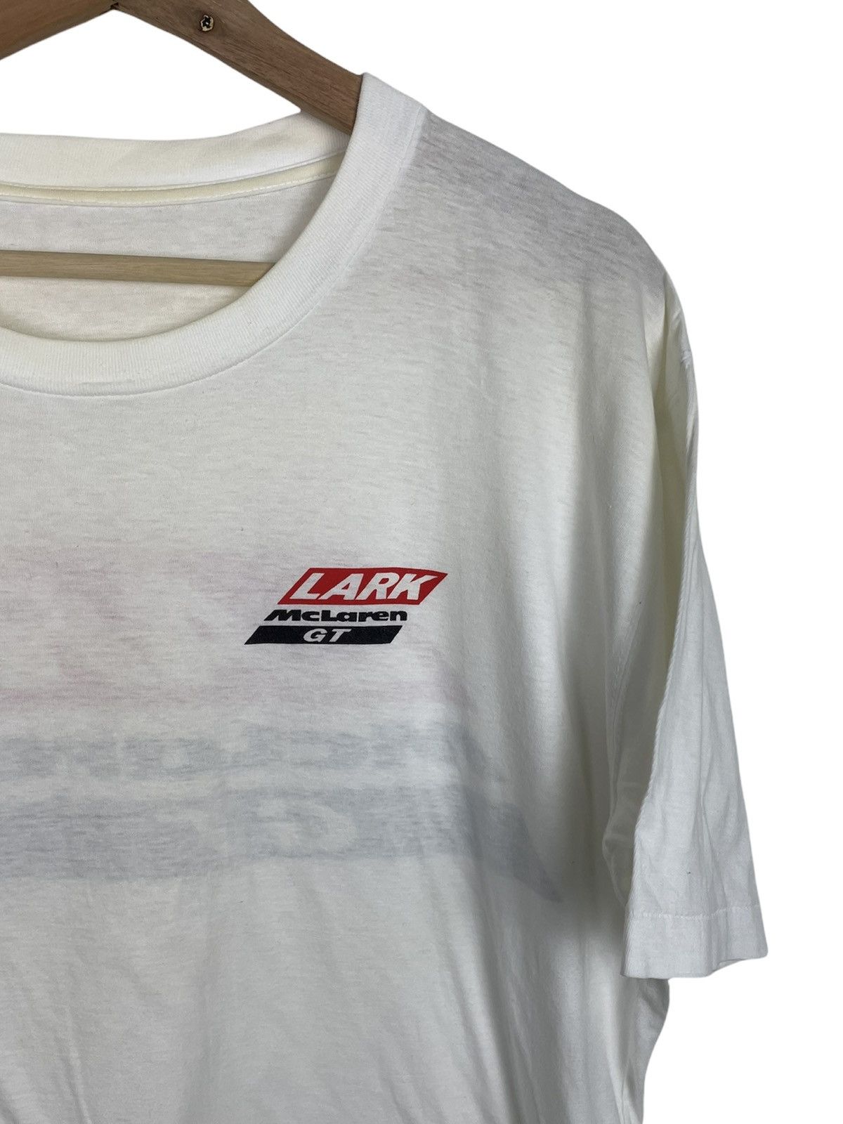 Mercedes-Benz 90s LARK McLaren GT Promo Tee | Ralf Schumacher Era Size US L / EU 52-54 / 3 - 3 Thumbnail