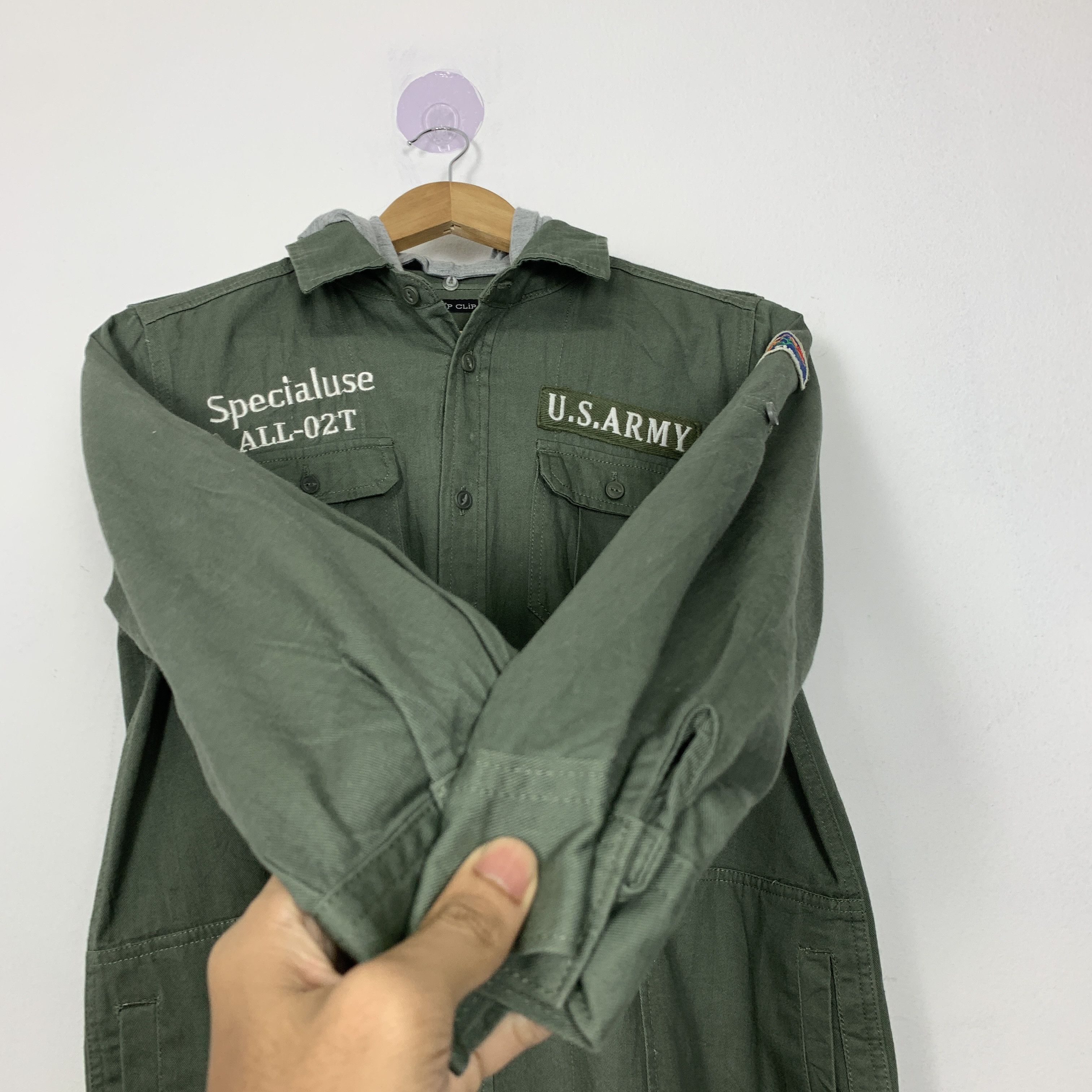 Vintage Vintage CHIP CLIP US ARMY Long Jacket J1055 Size XS / US 0-2 / IT 36-38 - 8 Thumbnail