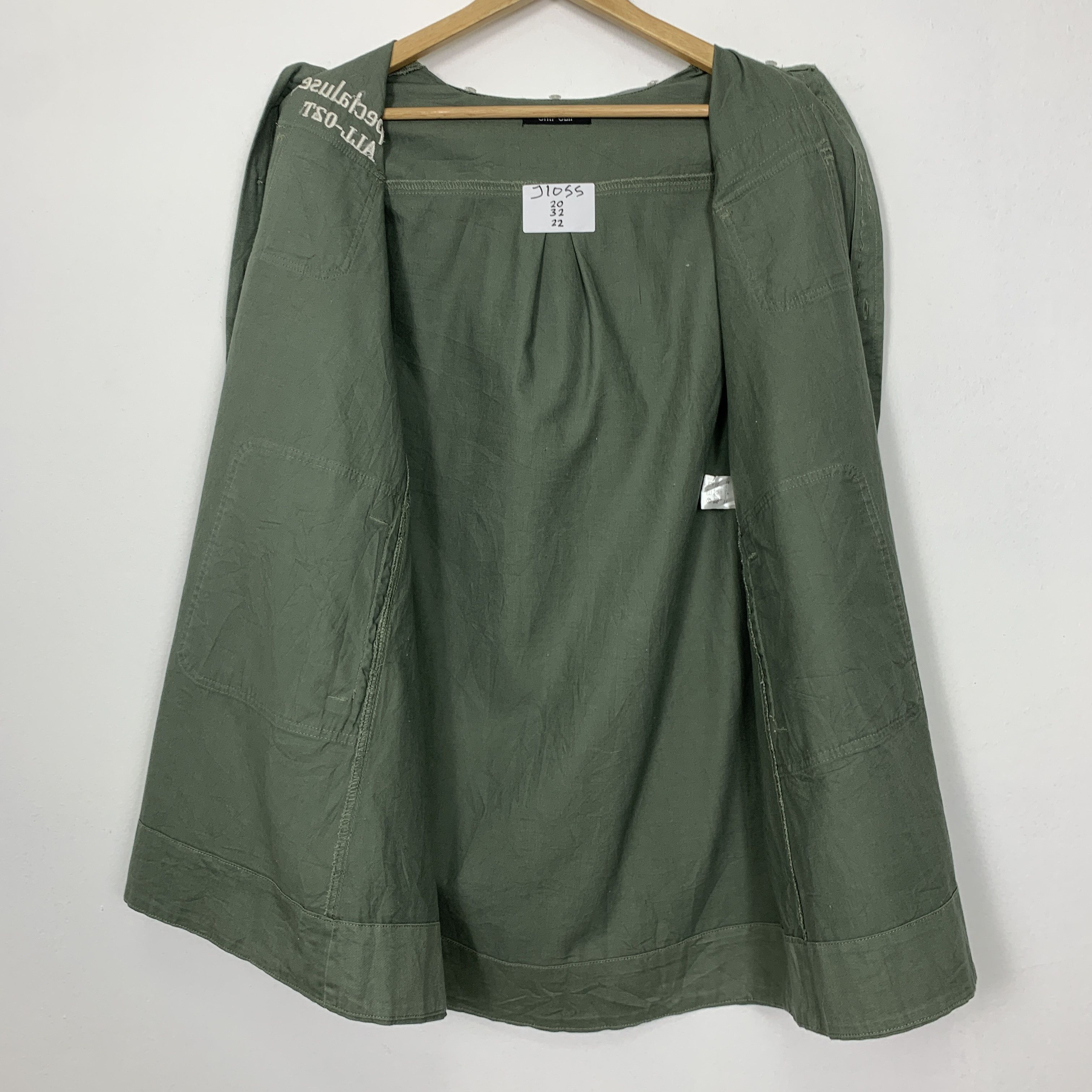 Vintage Vintage CHIP CLIP US ARMY Long Jacket J1055 Size XS / US 0-2 / IT 36-38 - 9 Thumbnail