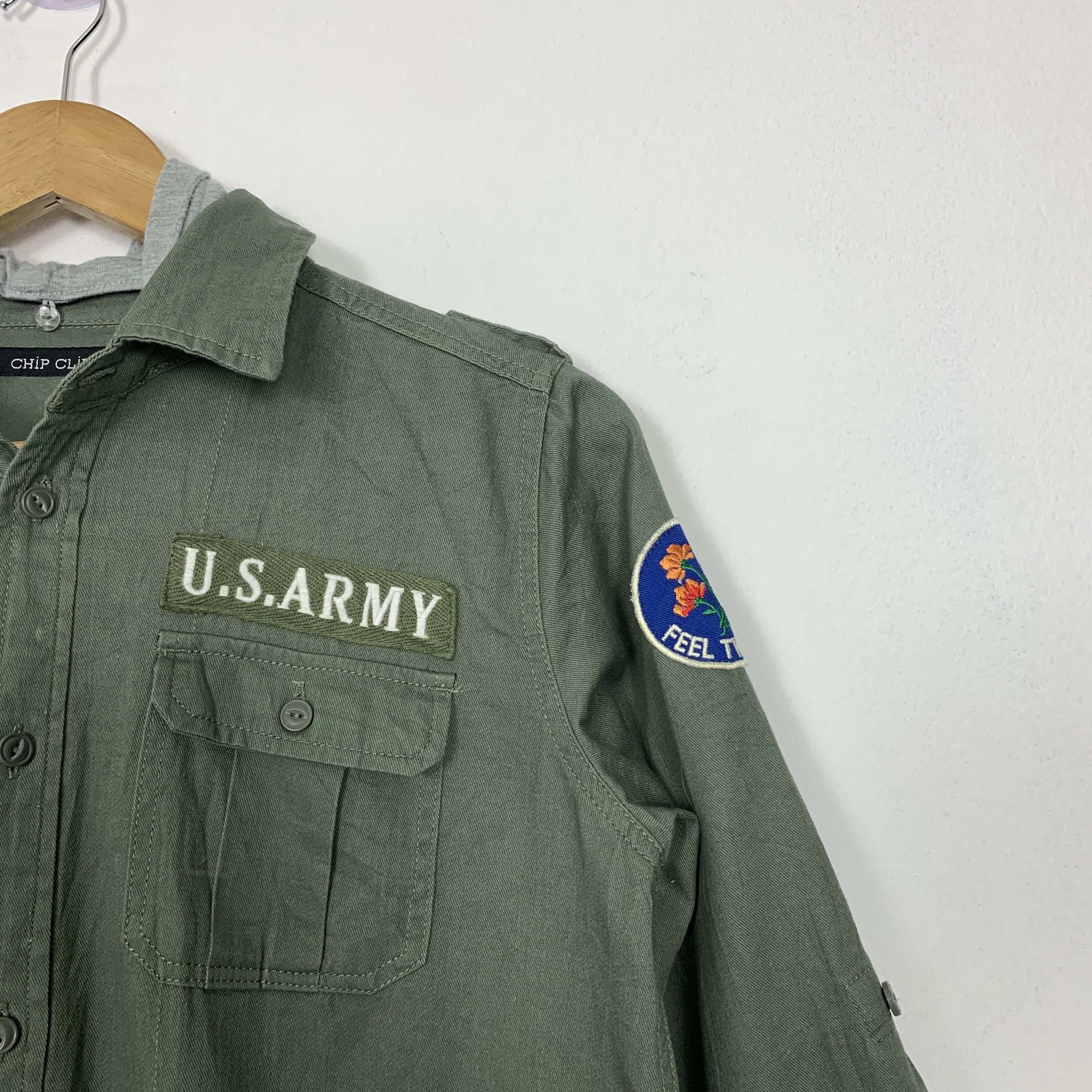 Vintage Vintage CHIP CLIP US ARMY Long Jacket J1055 Size XS / US 0-2 / IT 36-38 - 6 Thumbnail