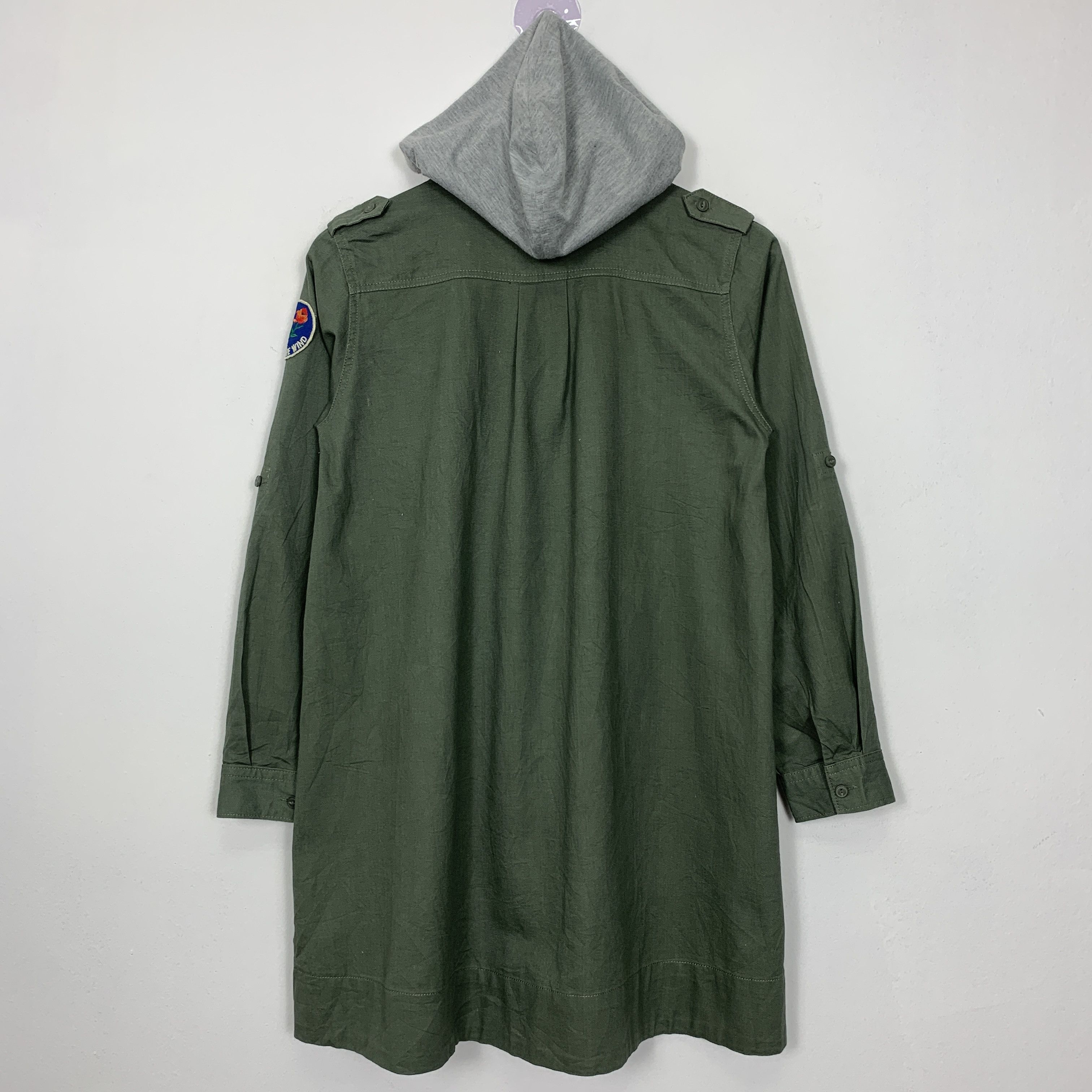 Vintage Vintage CHIP CLIP US ARMY Long Jacket J1055 Size XS / US 0-2 / IT 36-38 - 3 Thumbnail