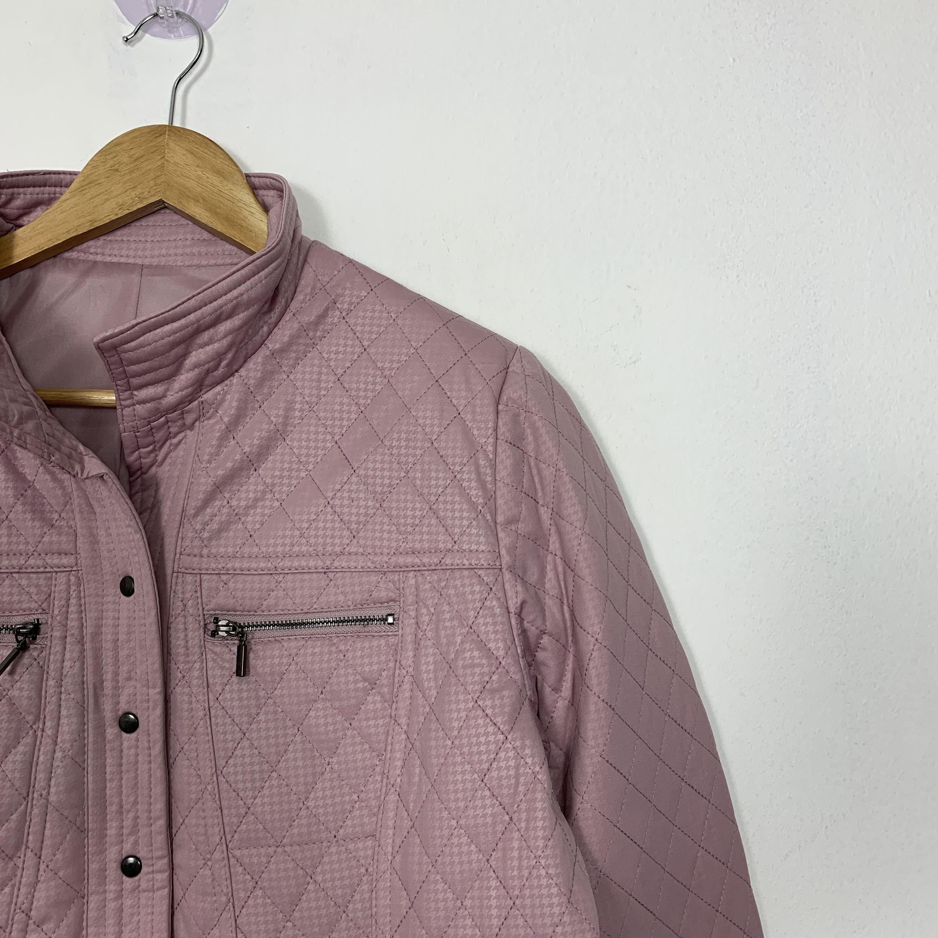 Japanese Brand Vintage NOA-GE Sophisticated Quilted Jacket J1056 Size M / US 6-8 / IT 42-44 - 4 Thumbnail