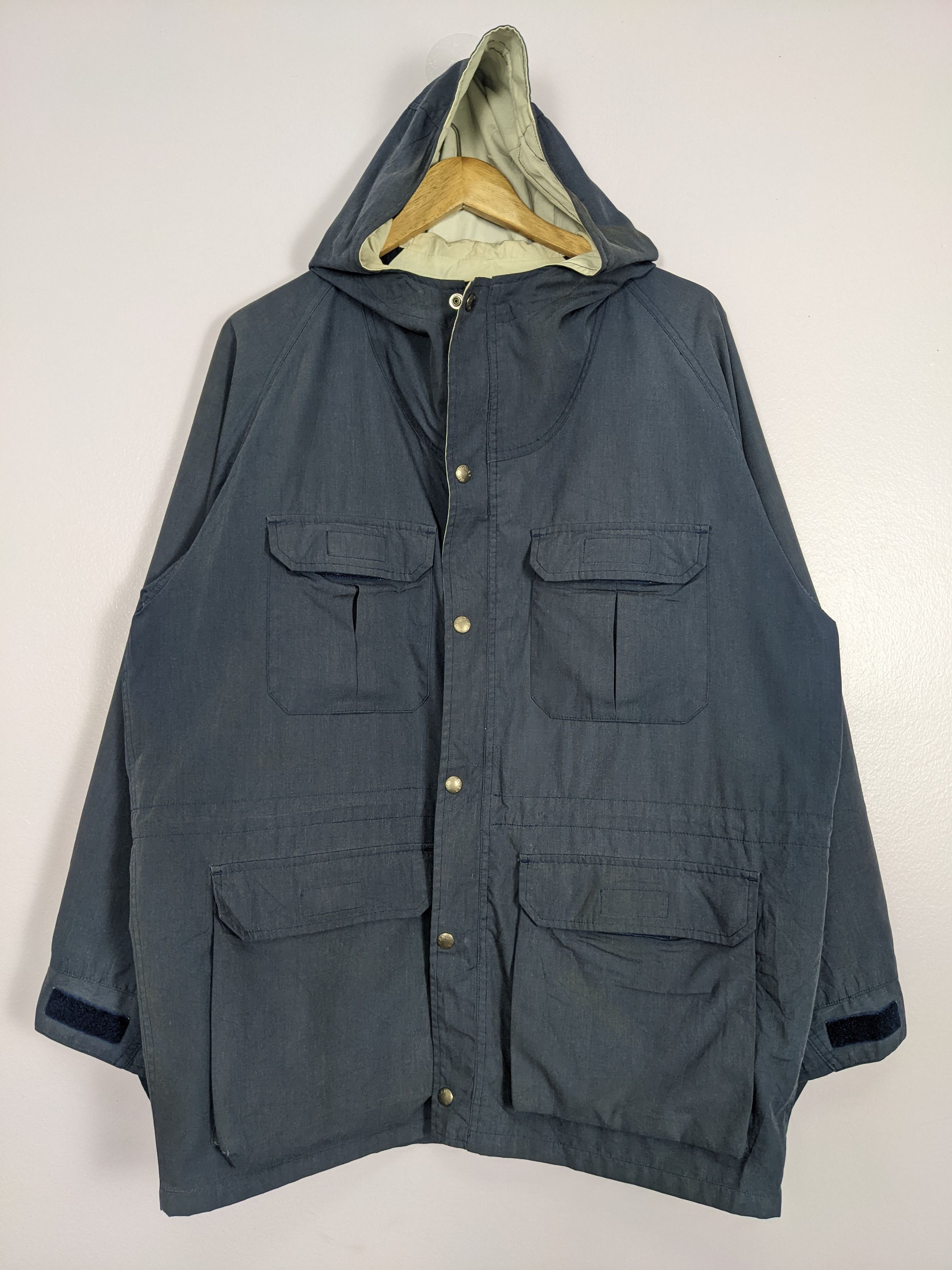Vintage Vintage WRANGLER Sunfaded Multi Pocket Parkas Jacket J0242 Size US M / EU 48-50 / 2 - 1 Thumbnail