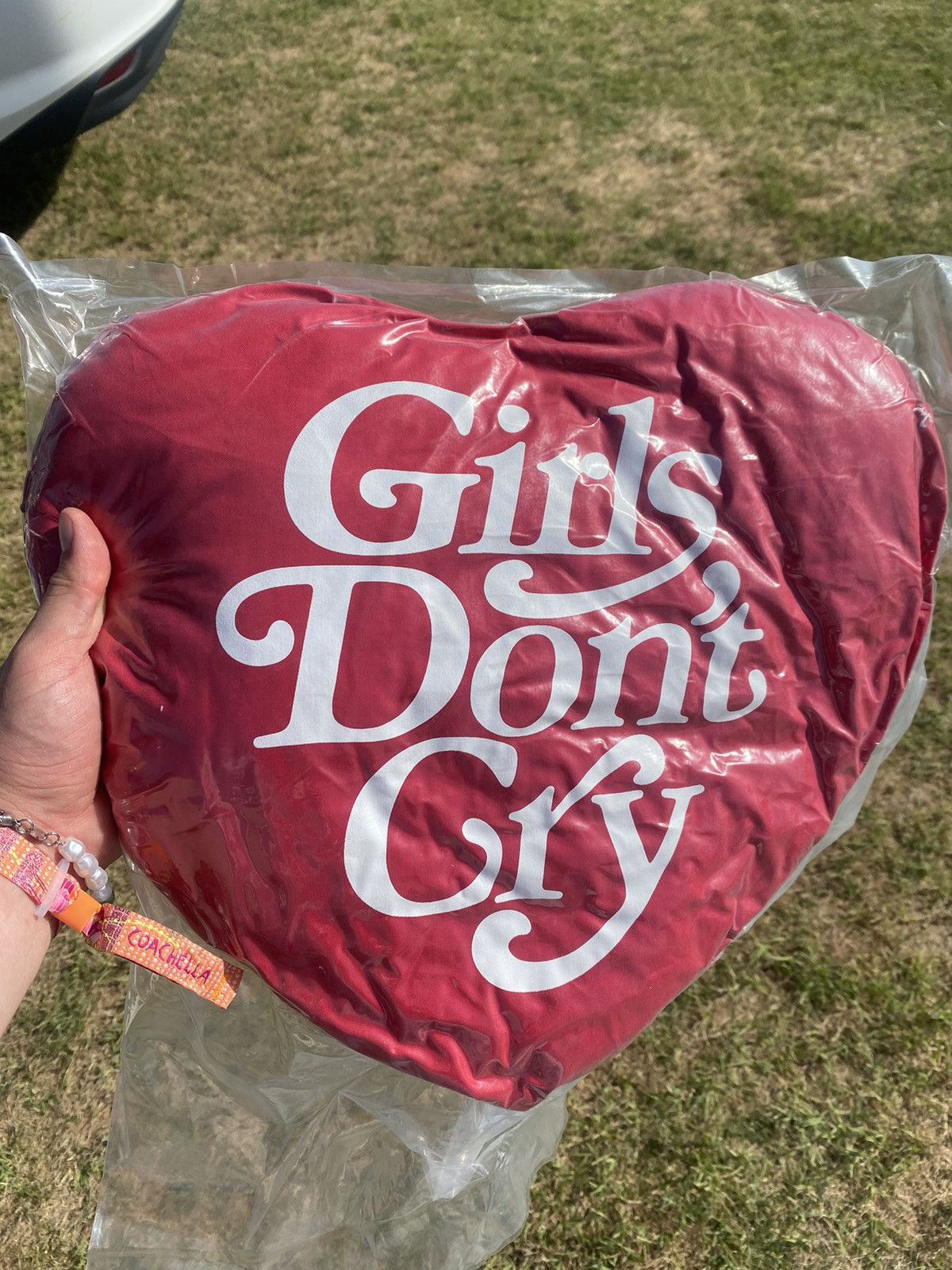 Coachella New Coachella Verdy Girls Don't Cry Pillow | Grailed